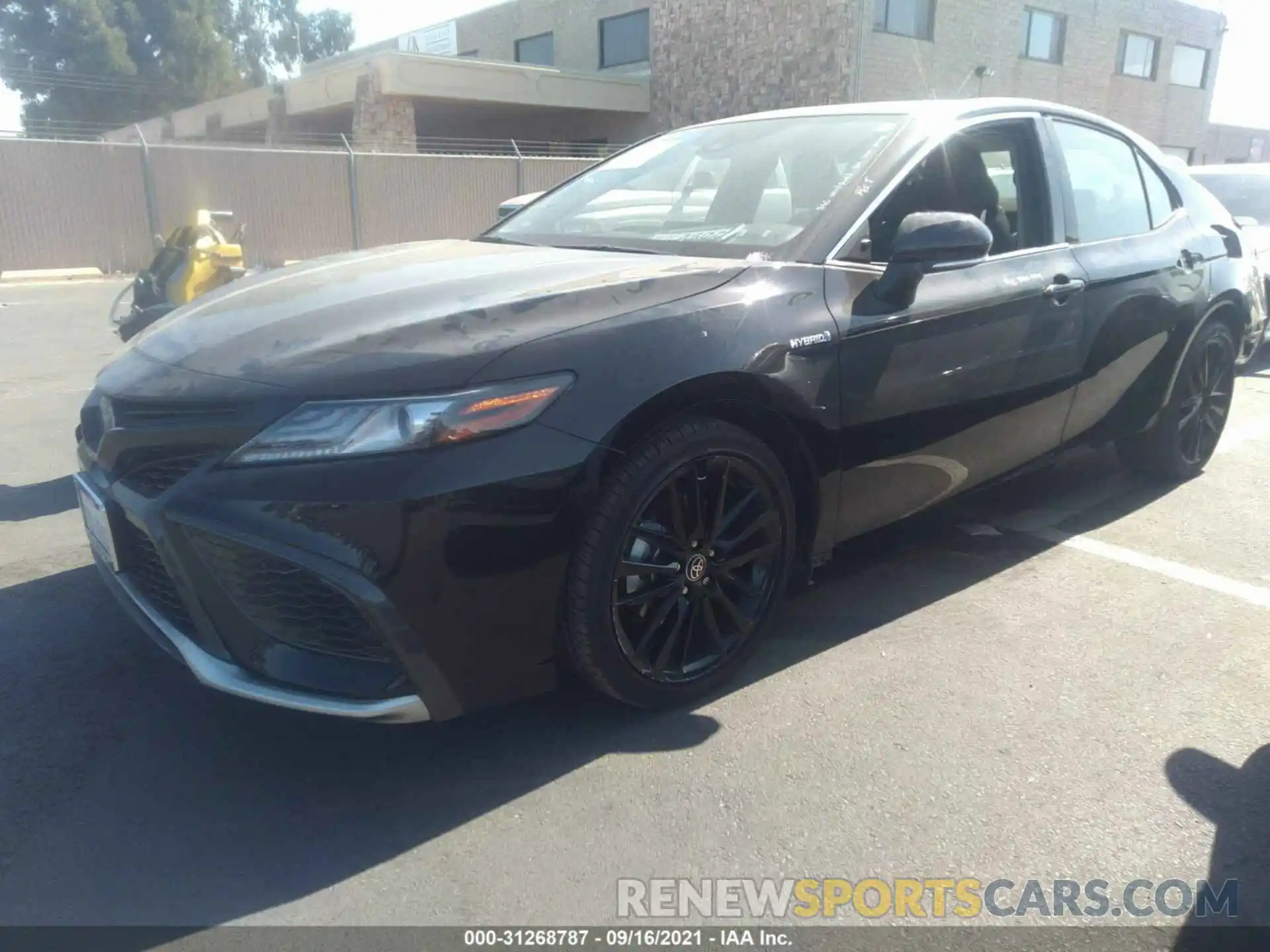 2 Photograph of a damaged car 4T1K31AK2MU553779 TOYOTA CAMRY 2021