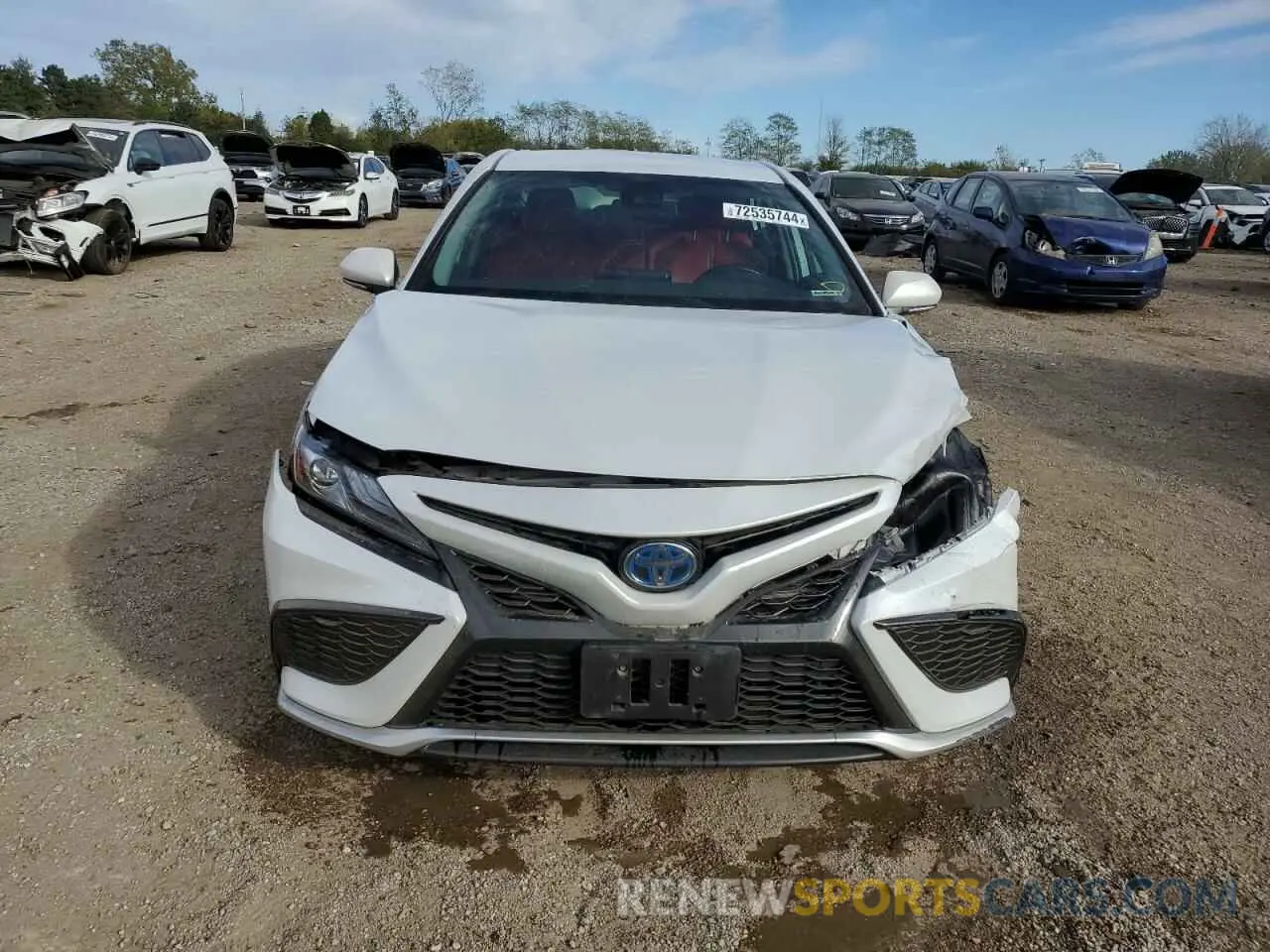 5 Photograph of a damaged car 4T1K31AK2MU557251 TOYOTA CAMRY 2021