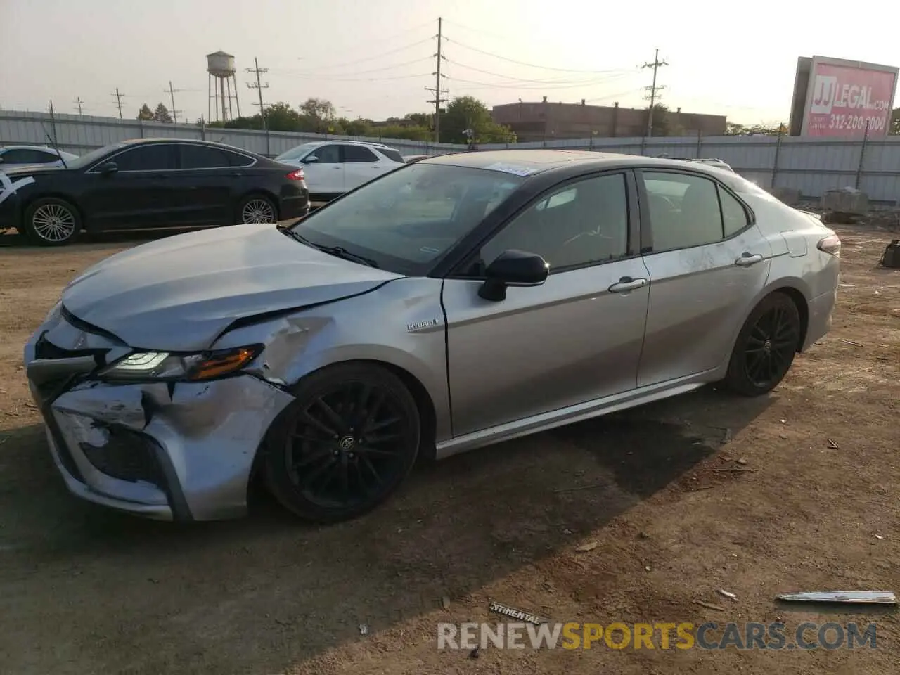 1 Photograph of a damaged car 4T1K31AK4MU022146 TOYOTA CAMRY 2021