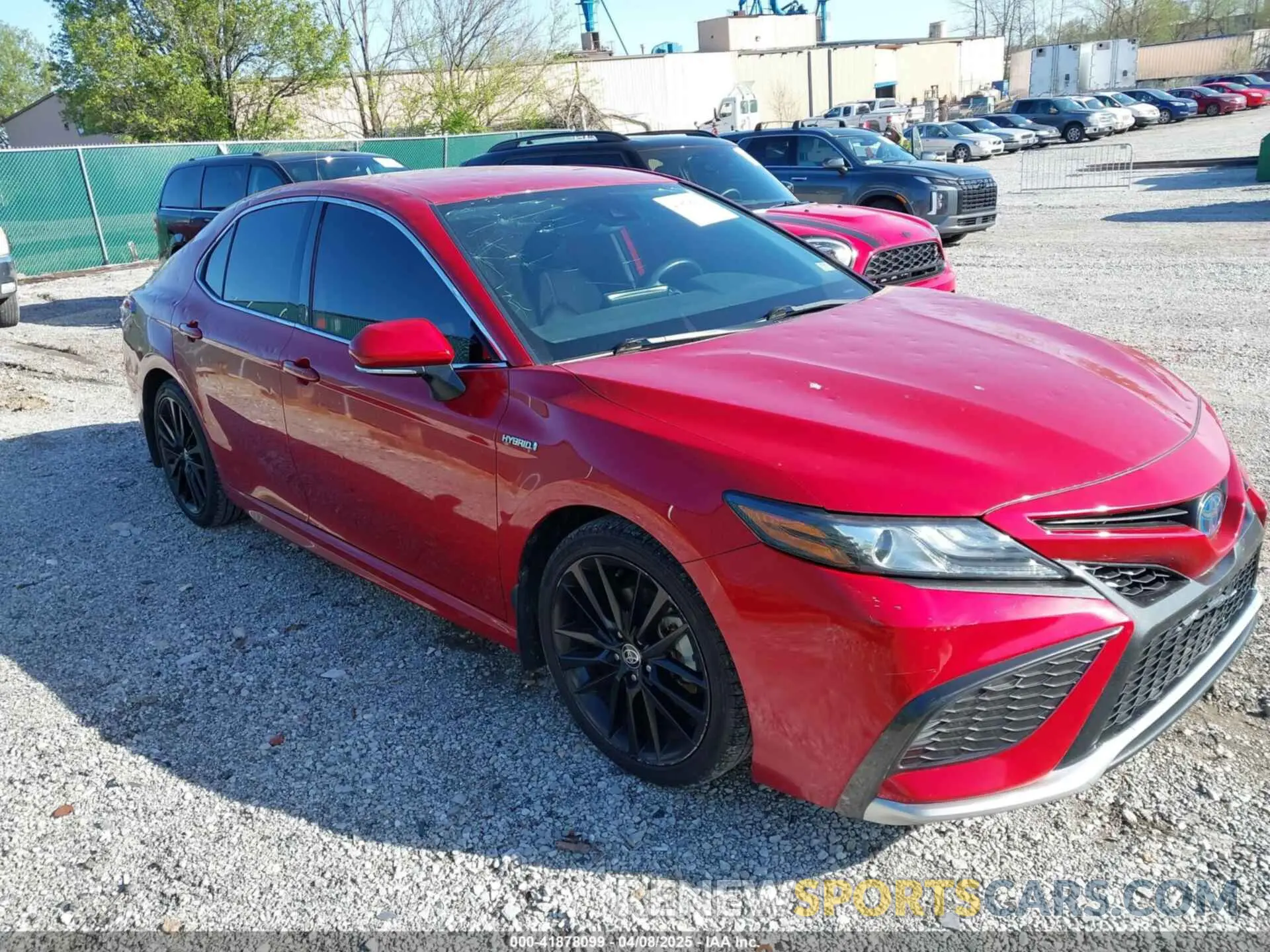 1 Photograph of a damaged car 4T1K31AK6MU030152 TOYOTA CAMRY 2021