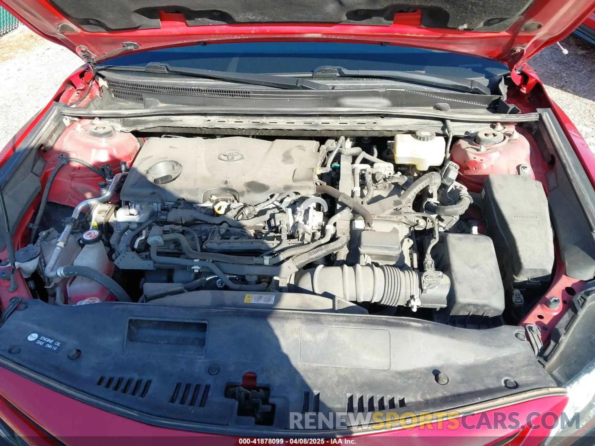 10 Photograph of a damaged car 4T1K31AK6MU030152 TOYOTA CAMRY 2021