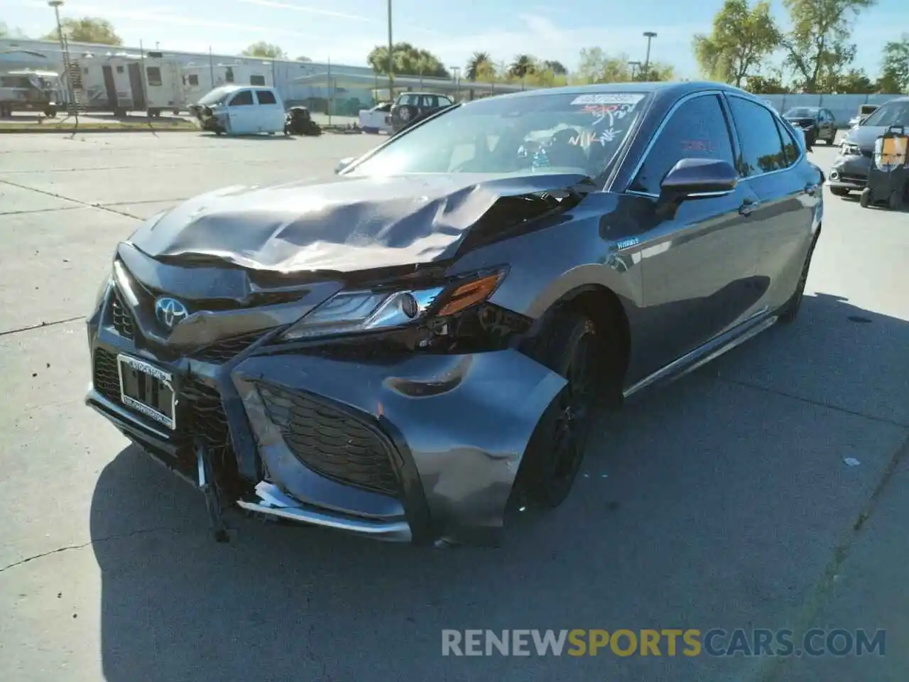 2 Photograph of a damaged car 4T1K31AK6MU549525 TOYOTA CAMRY 2021