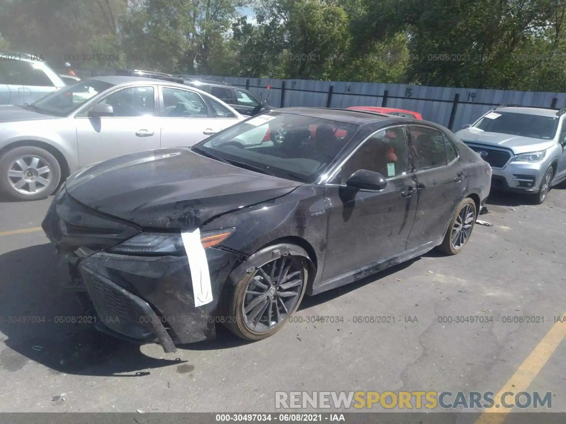 2 Photograph of a damaged car 4T1K31AK6MU550349 TOYOTA CAMRY 2021