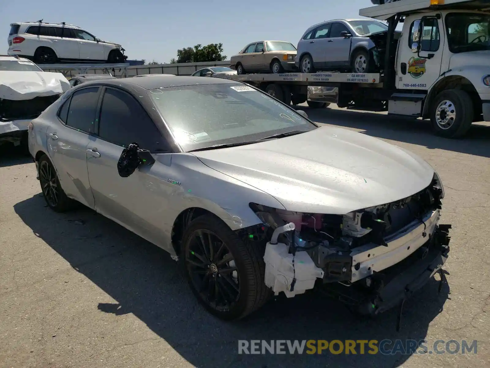 1 Photograph of a damaged car 4T1K31AK7MU023940 TOYOTA CAMRY 2021