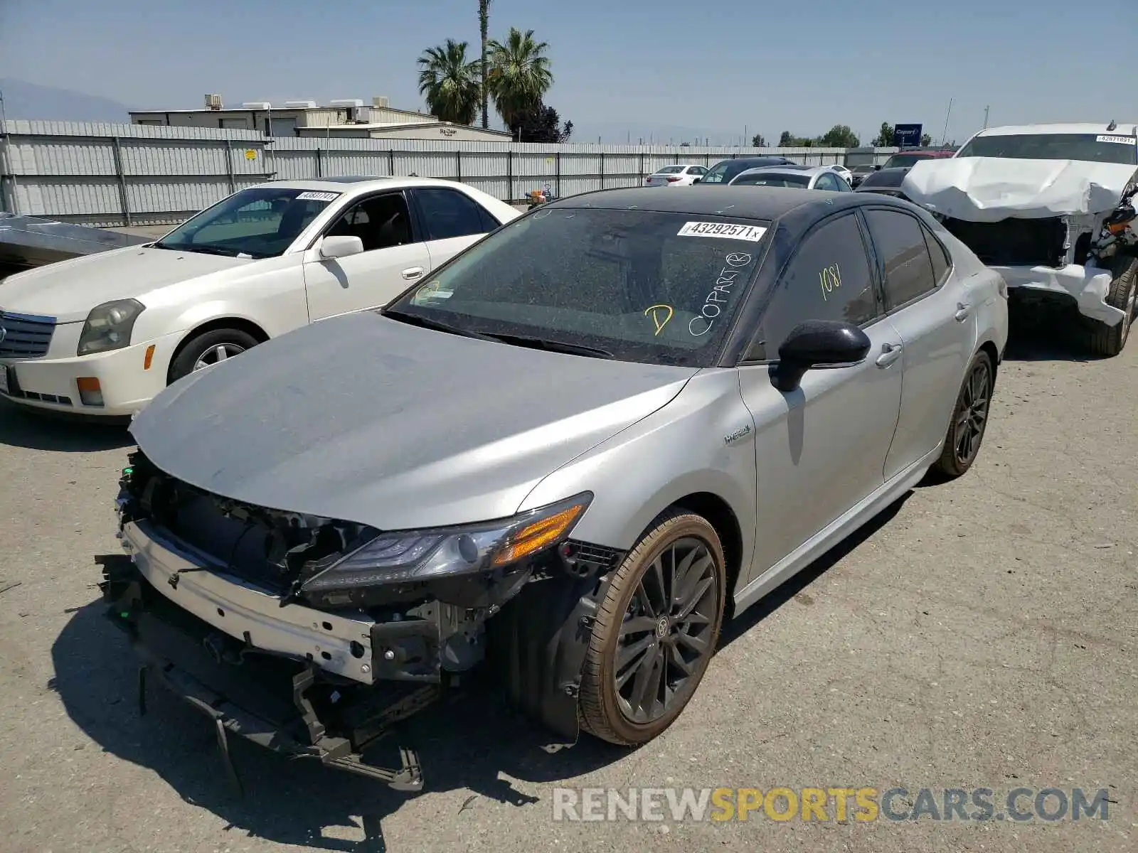 2 Photograph of a damaged car 4T1K31AK7MU023940 TOYOTA CAMRY 2021