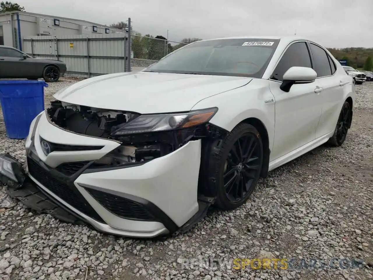 2 Photograph of a damaged car 4T1K31AK7MU553681 TOYOTA CAMRY 2021