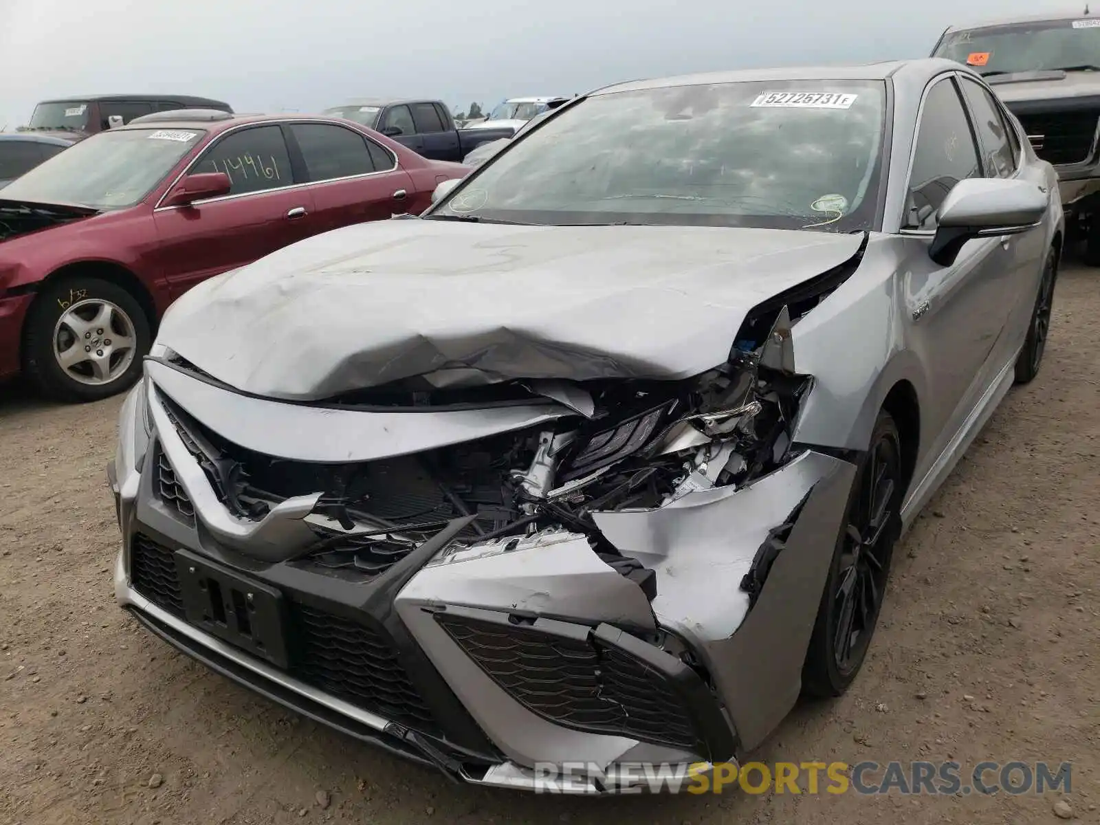 9 Photograph of a damaged car 4T1K31AK8MU022151 TOYOTA CAMRY 2021