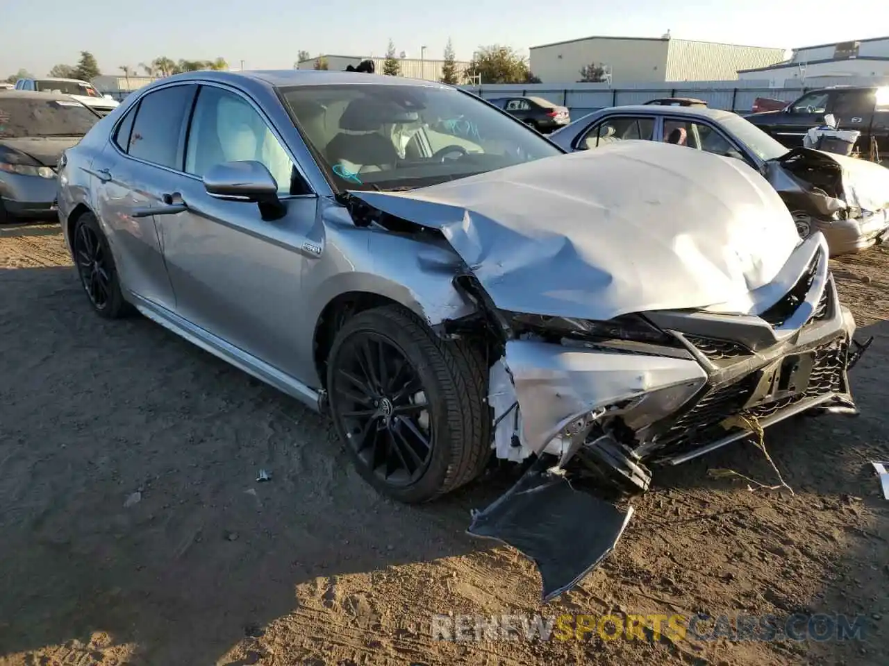 1 Photograph of a damaged car 4T1K31AK9MU030727 TOYOTA CAMRY 2021