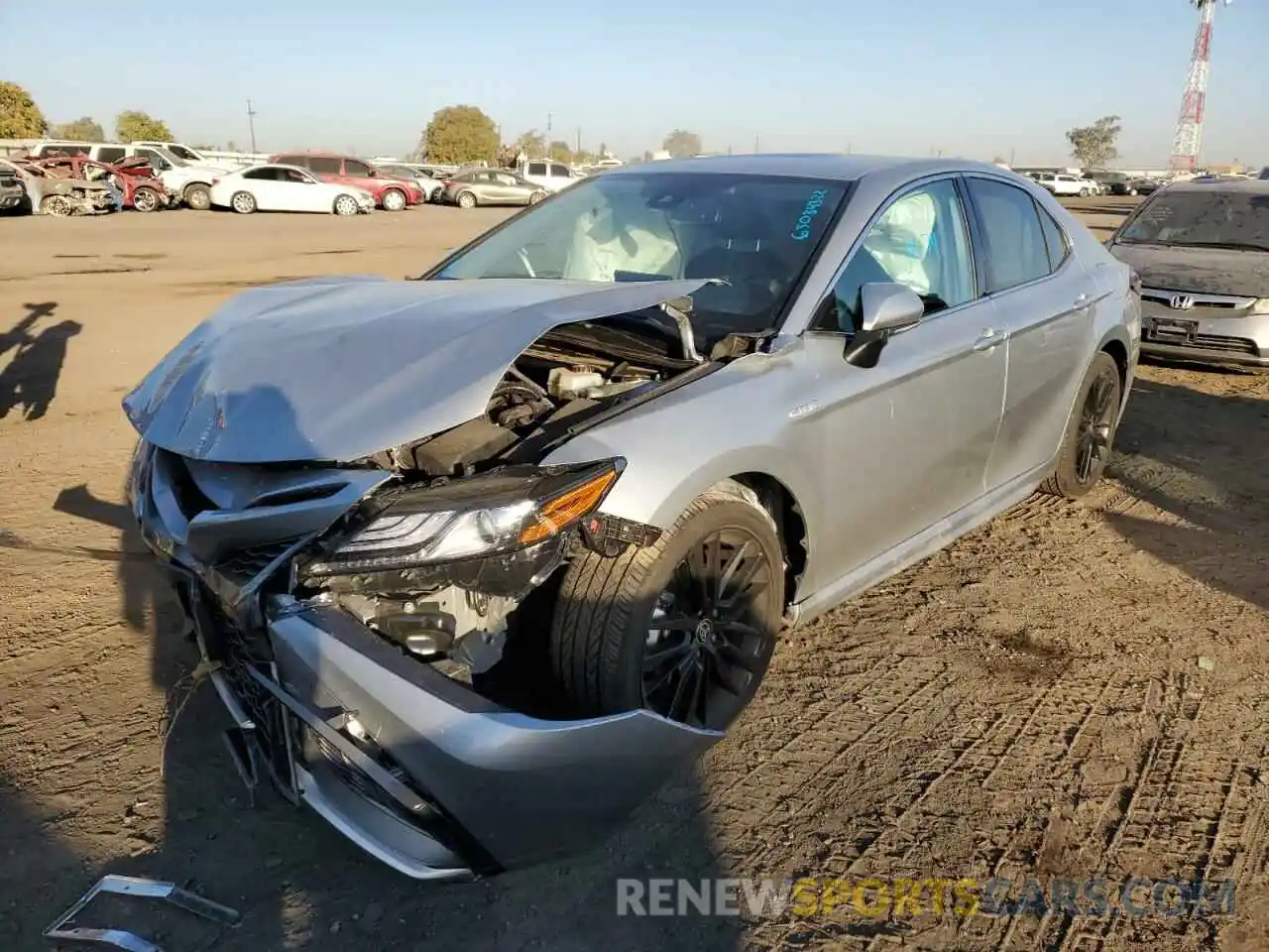 2 Photograph of a damaged car 4T1K31AK9MU030727 TOYOTA CAMRY 2021