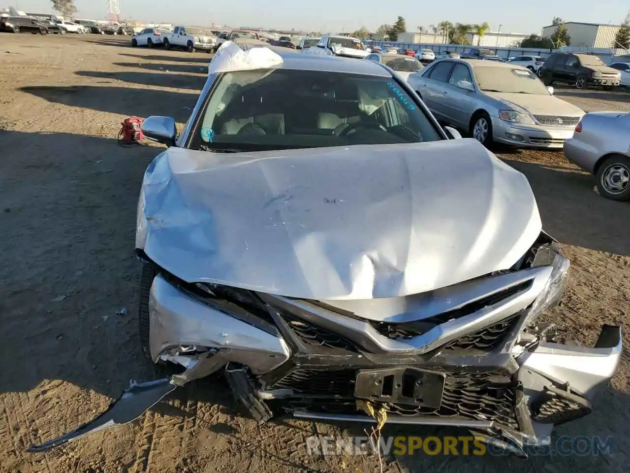 9 Photograph of a damaged car 4T1K31AK9MU030727 TOYOTA CAMRY 2021