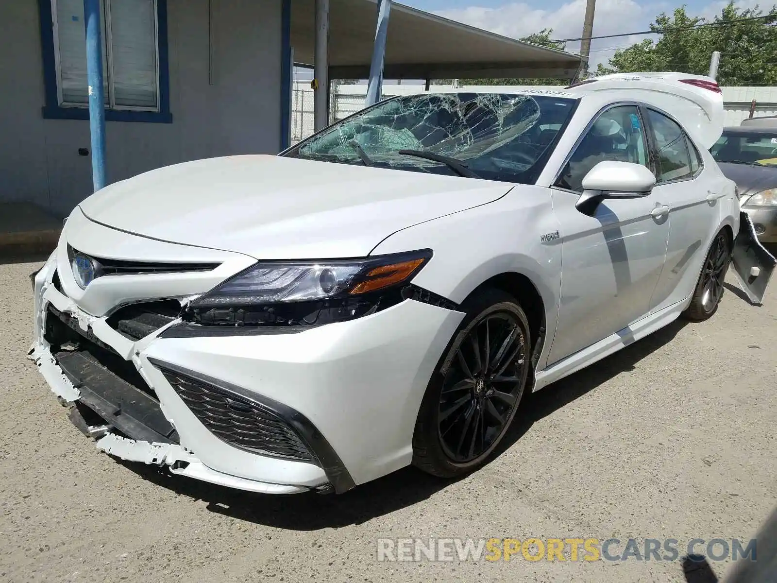 2 Photograph of a damaged car 4T1K31AK9MU547543 TOYOTA CAMRY 2021