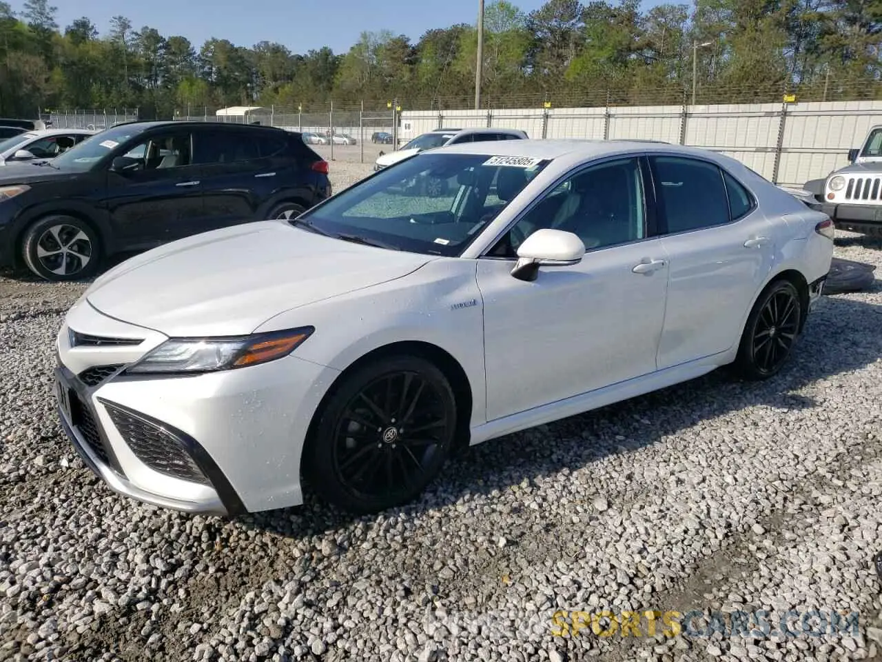 1 Photograph of a damaged car 4T1K31AK9MU549695 TOYOTA CAMRY 2021