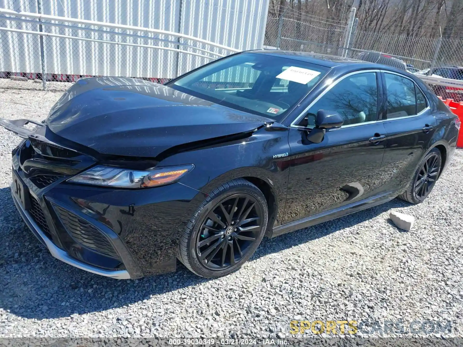 2 Photograph of a damaged car 4T1K31AKXMU024306 TOYOTA CAMRY 2021