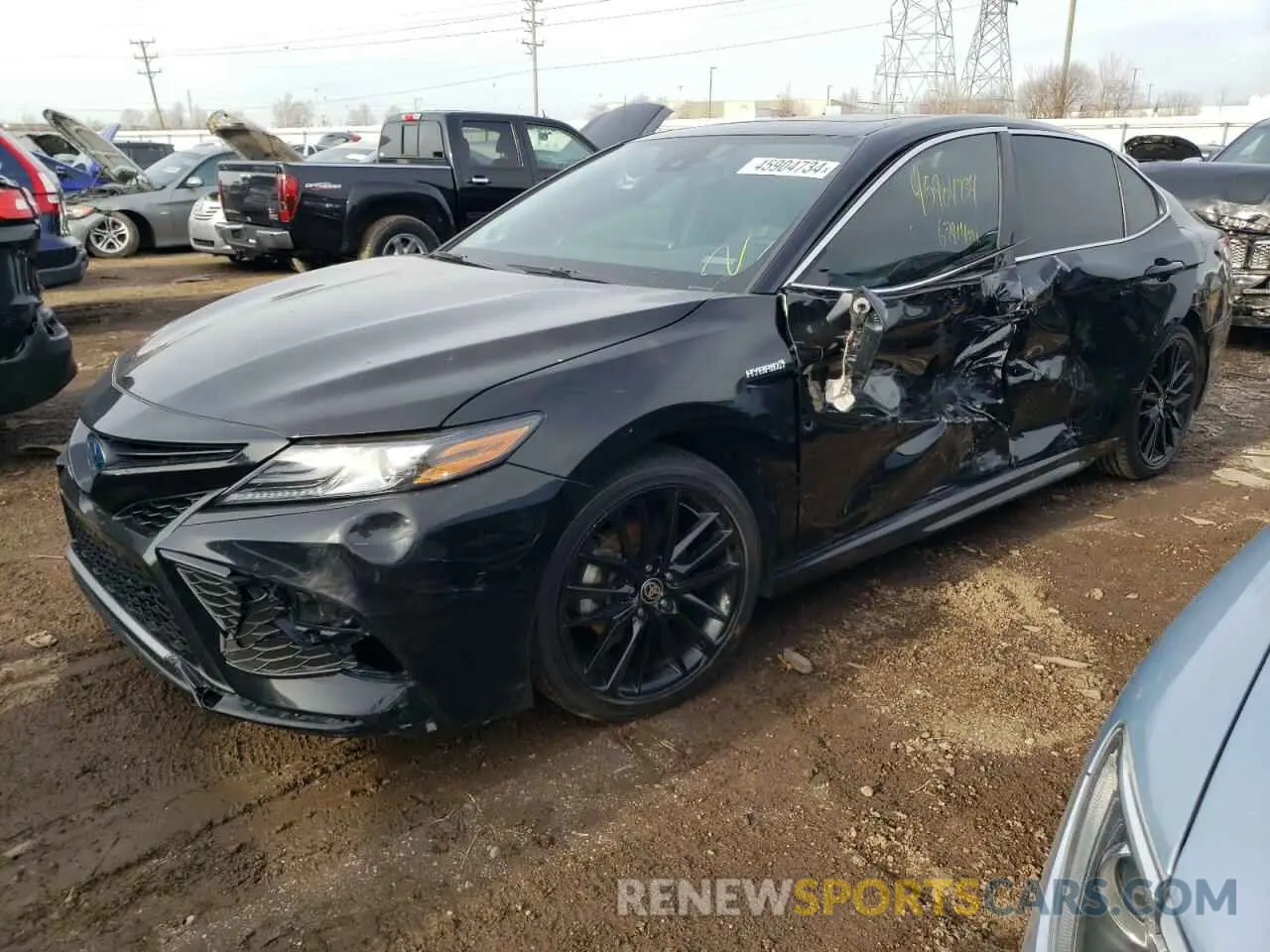 1 Photograph of a damaged car 4T1K31AKXMU550354 TOYOTA CAMRY 2021