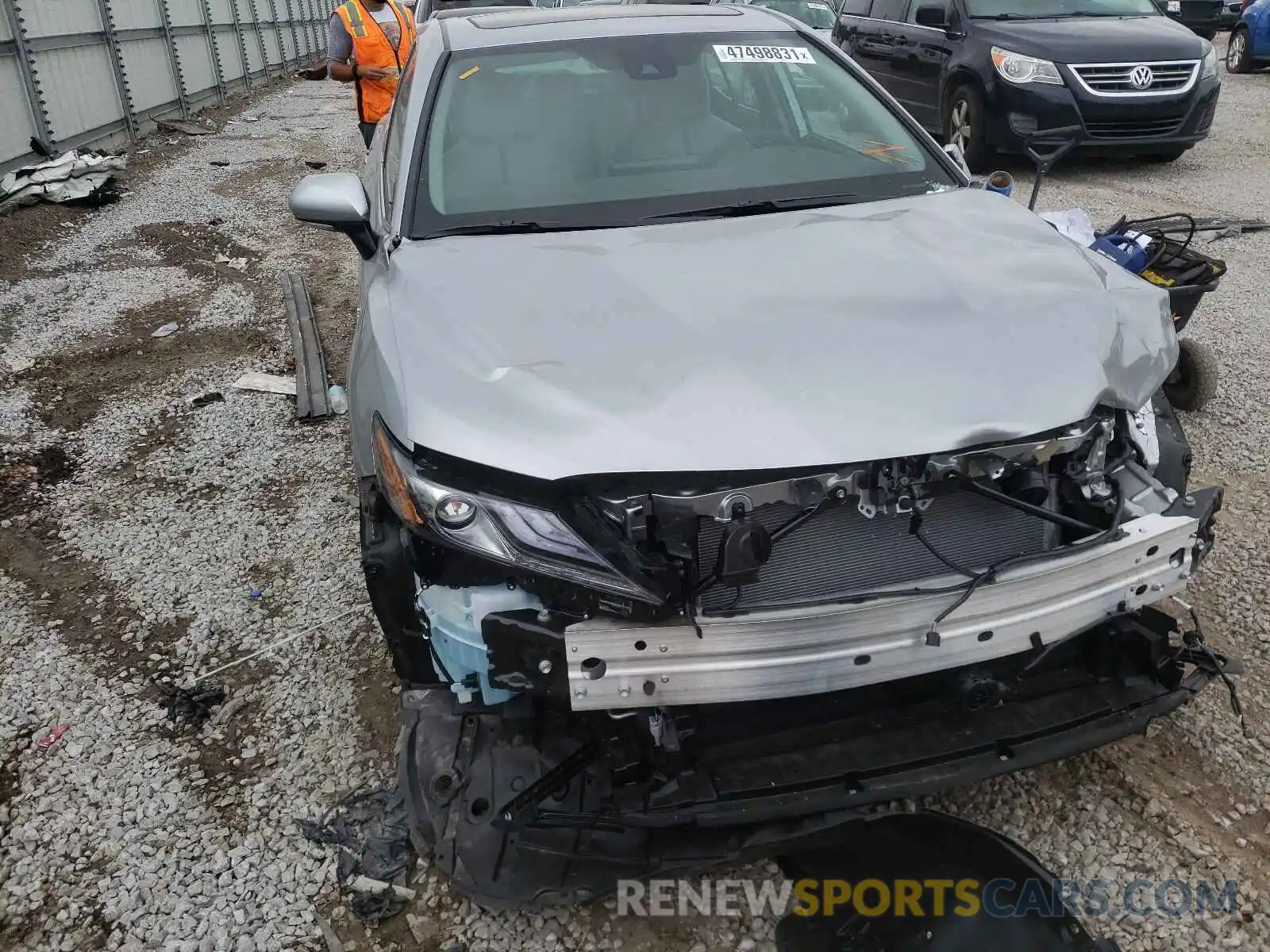 9 Photograph of a damaged car 4T1K31AKXMU558485 TOYOTA CAMRY 2021