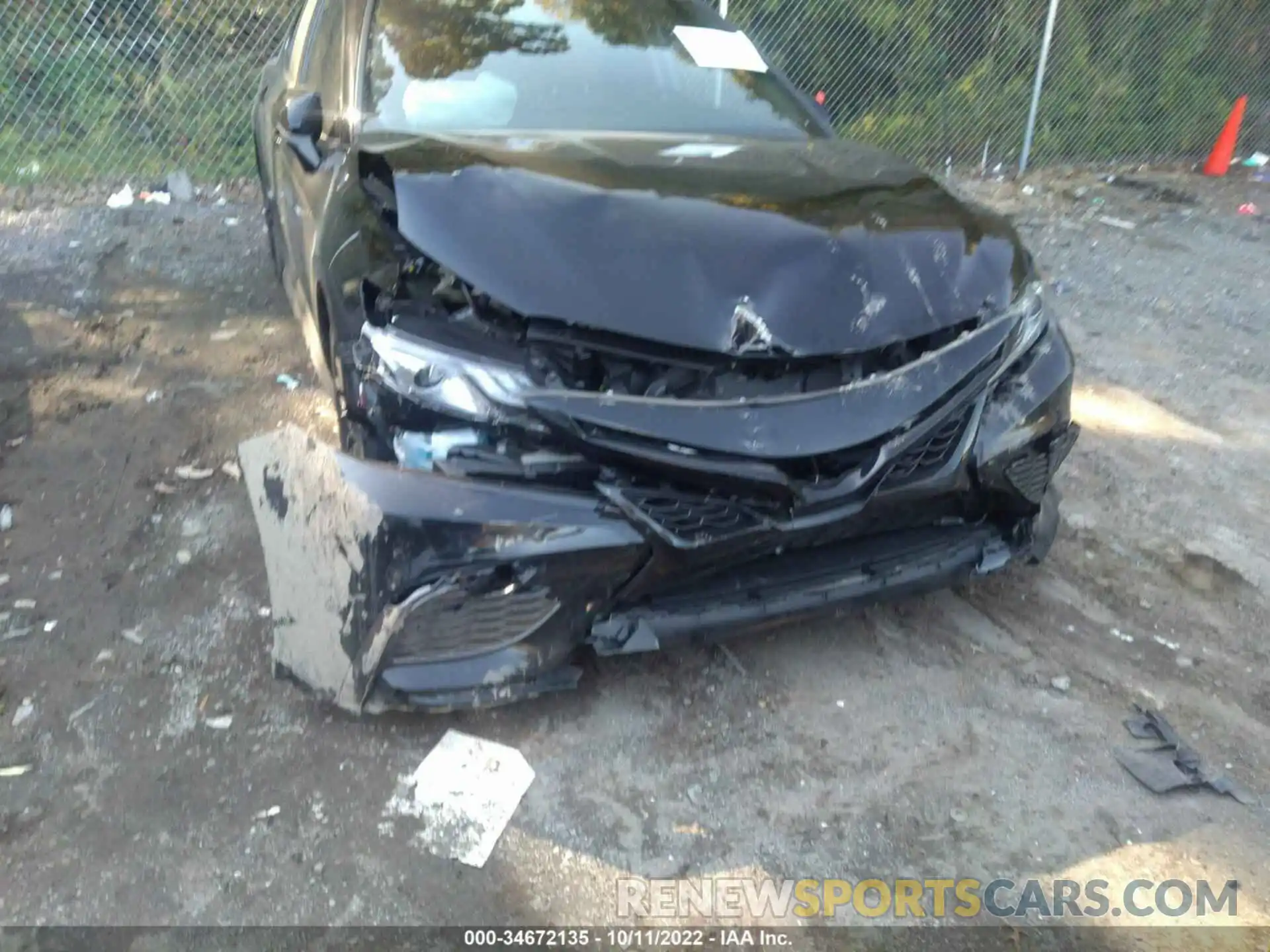 6 Photograph of a damaged car 4T1K61AK0MU416413 TOYOTA CAMRY 2021