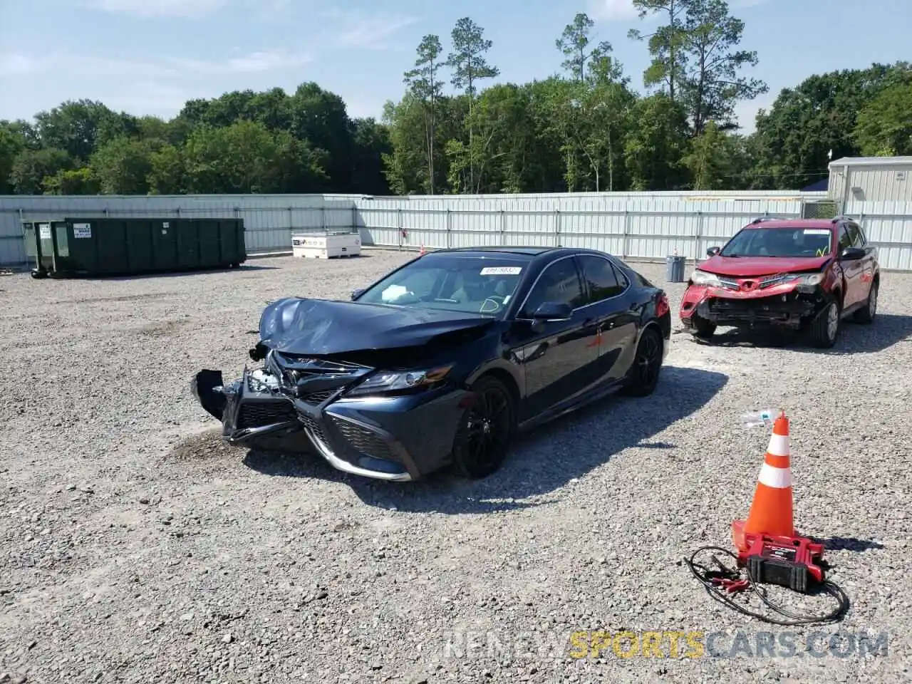 2 Photograph of a damaged car 4T1K61AK0MU427671 TOYOTA CAMRY 2021