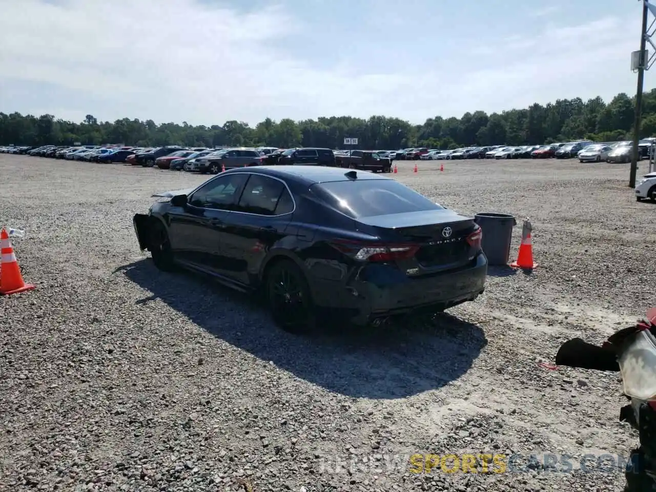 3 Photograph of a damaged car 4T1K61AK0MU427671 TOYOTA CAMRY 2021