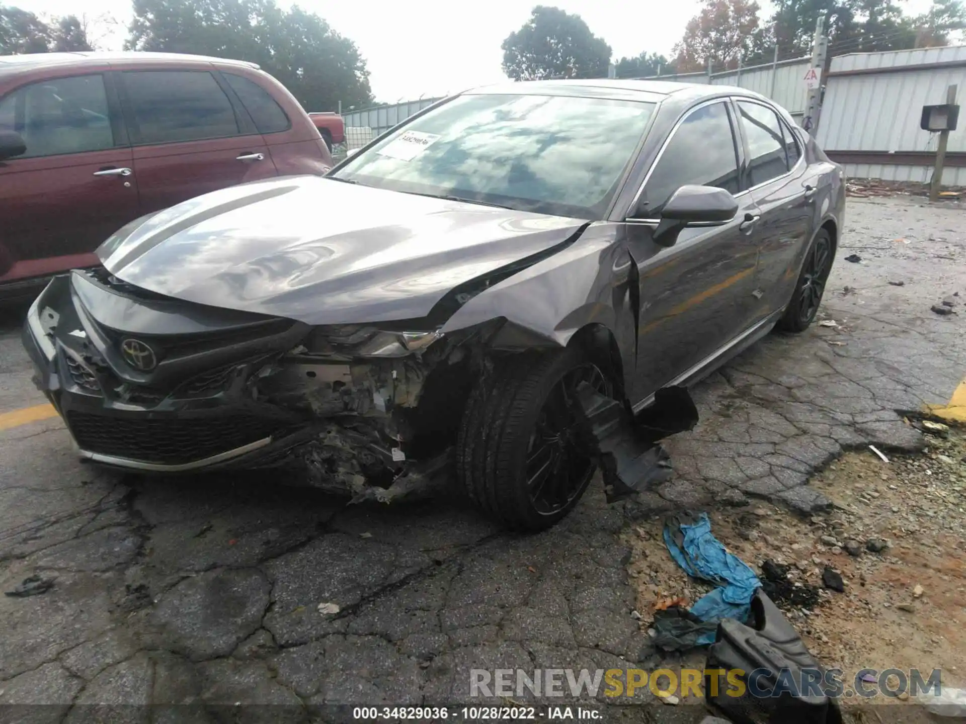 2 Photograph of a damaged car 4T1K61AK0MU429940 TOYOTA CAMRY 2021