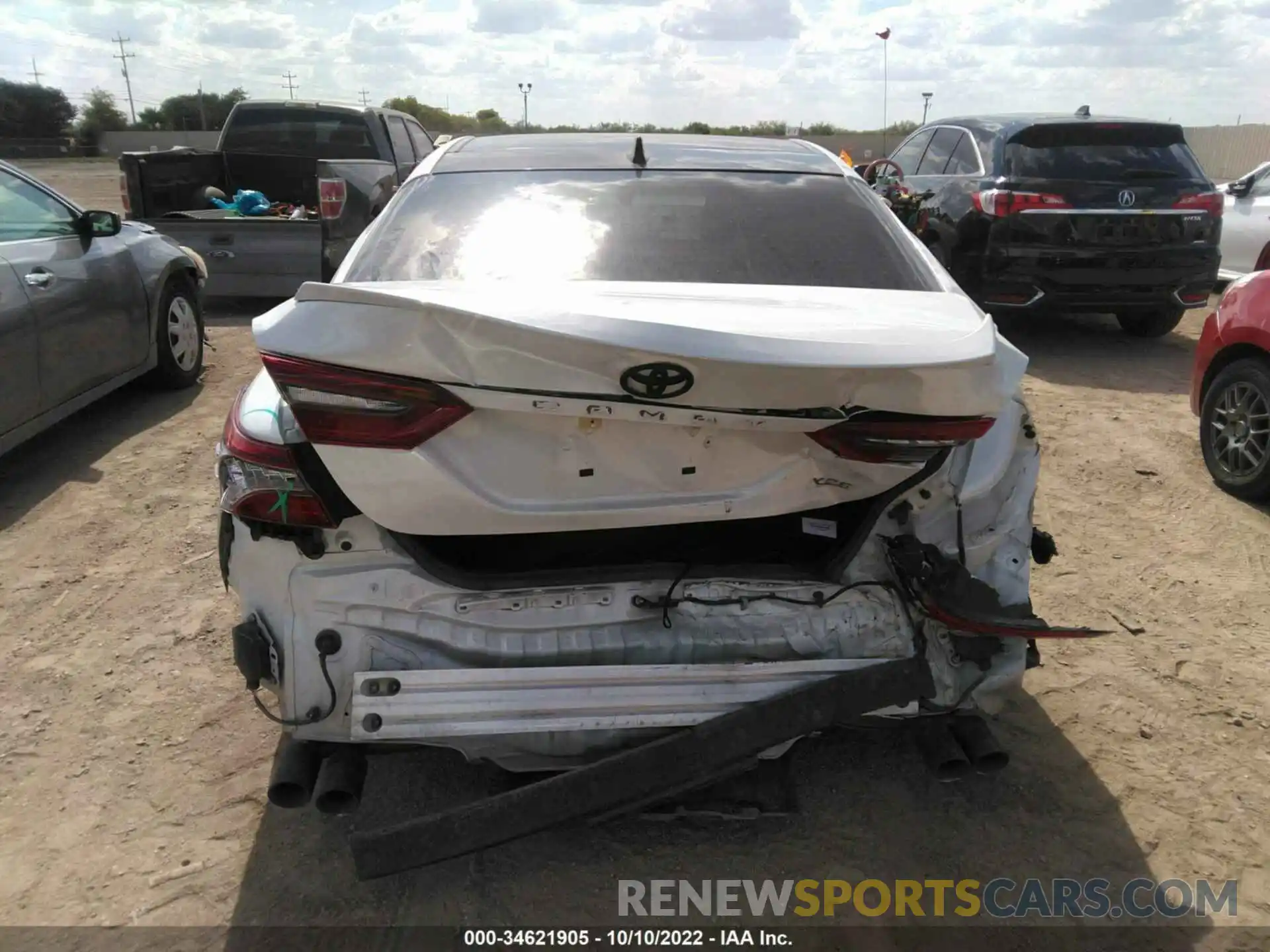 6 Photograph of a damaged car 4T1K61AK0MU474392 TOYOTA CAMRY 2021