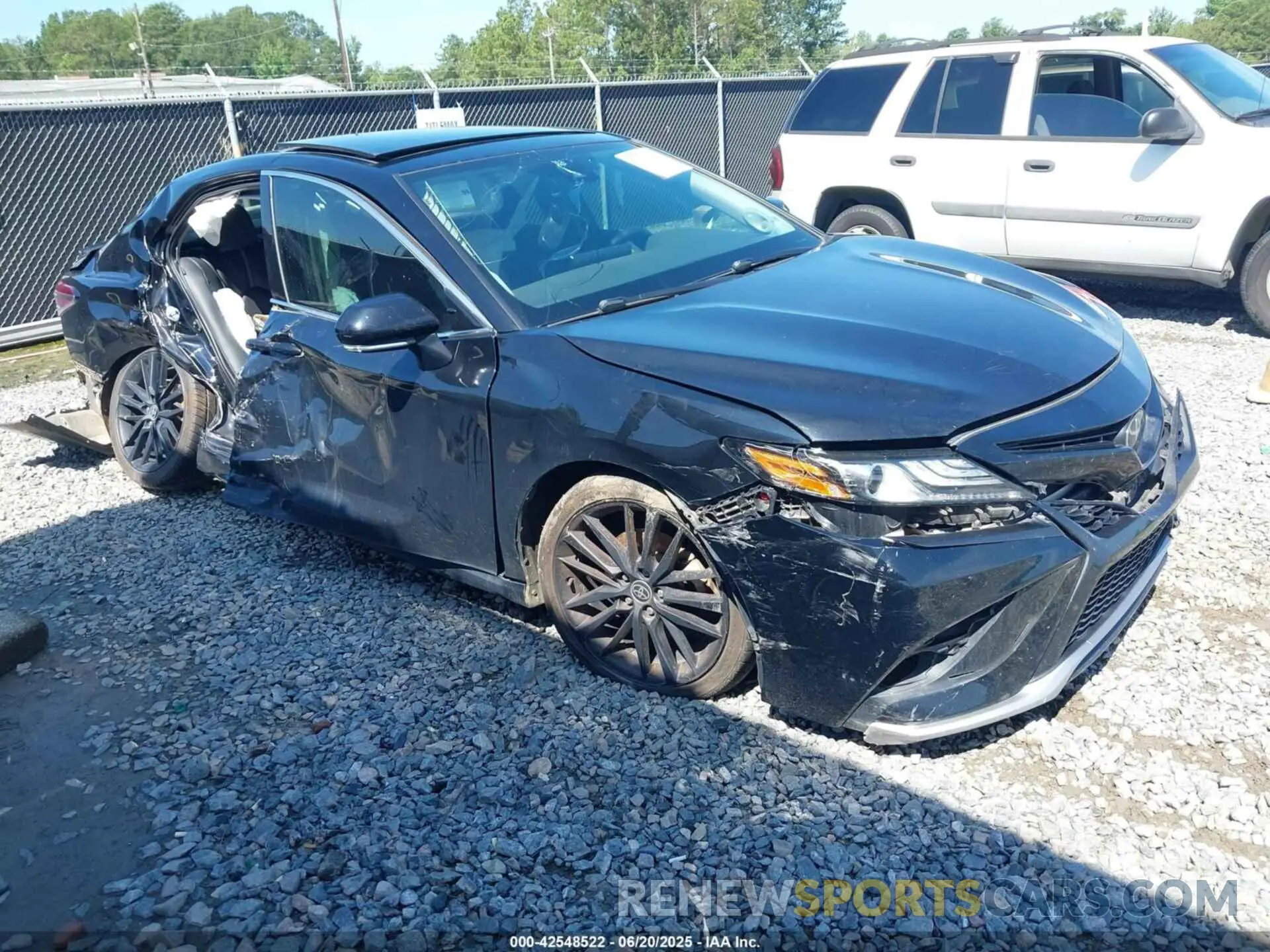 1 Photograph of a damaged car 4T1K61AK0MU491371 TOYOTA CAMRY 2021