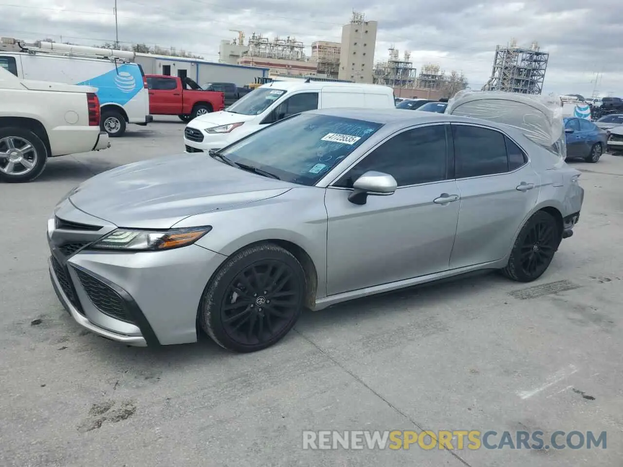 1 Photograph of a damaged car 4T1K61AK0MU530508 TOYOTA CAMRY 2021