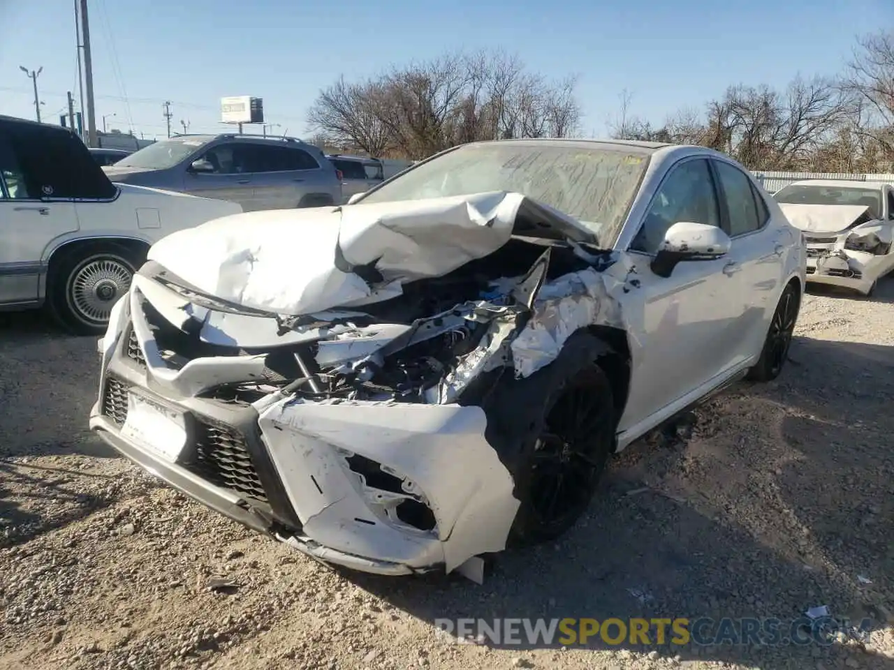 2 Photograph of a damaged car 4T1K61AK0MU531013 TOYOTA CAMRY 2021