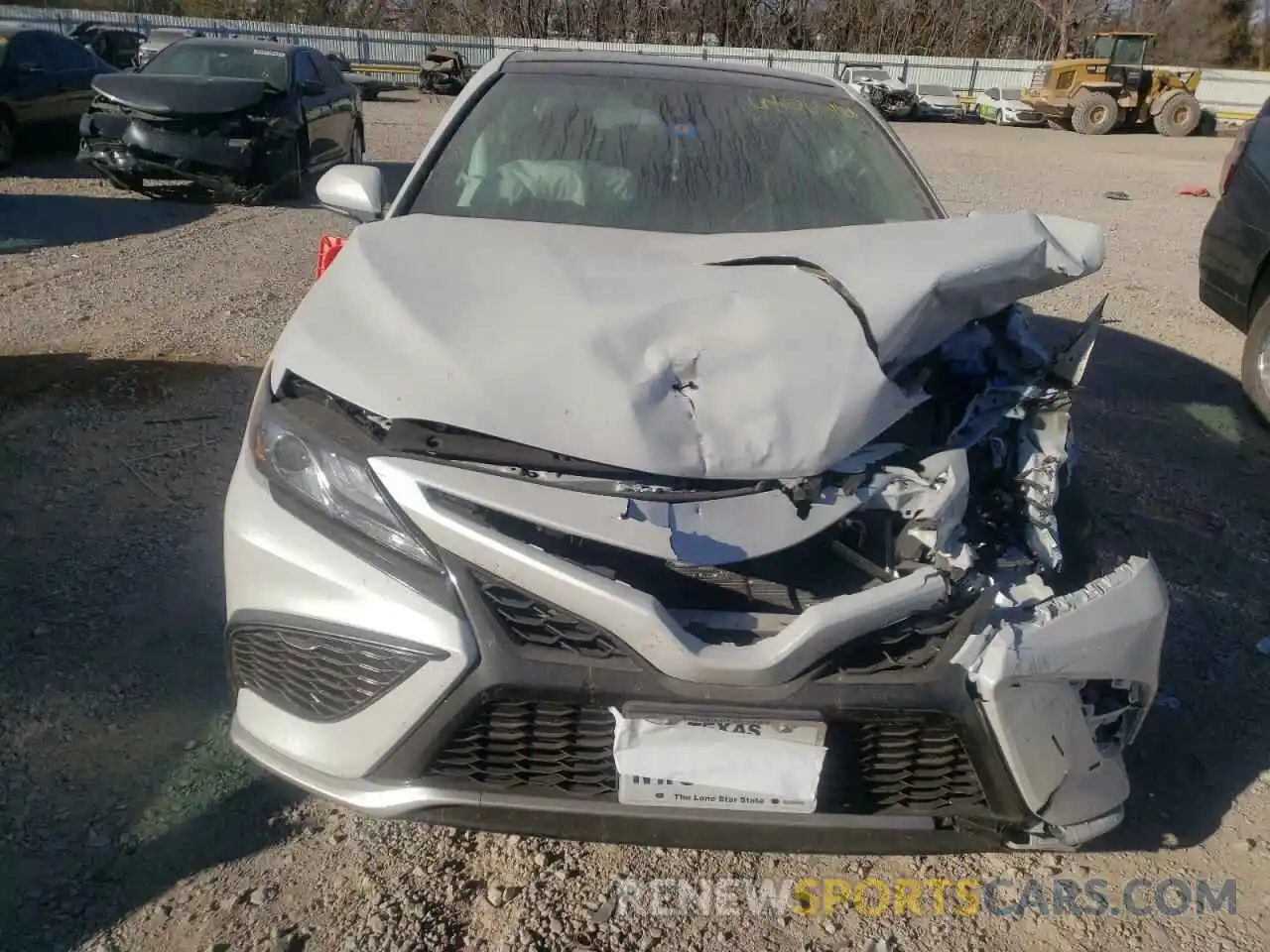 7 Photograph of a damaged car 4T1K61AK0MU531013 TOYOTA CAMRY 2021