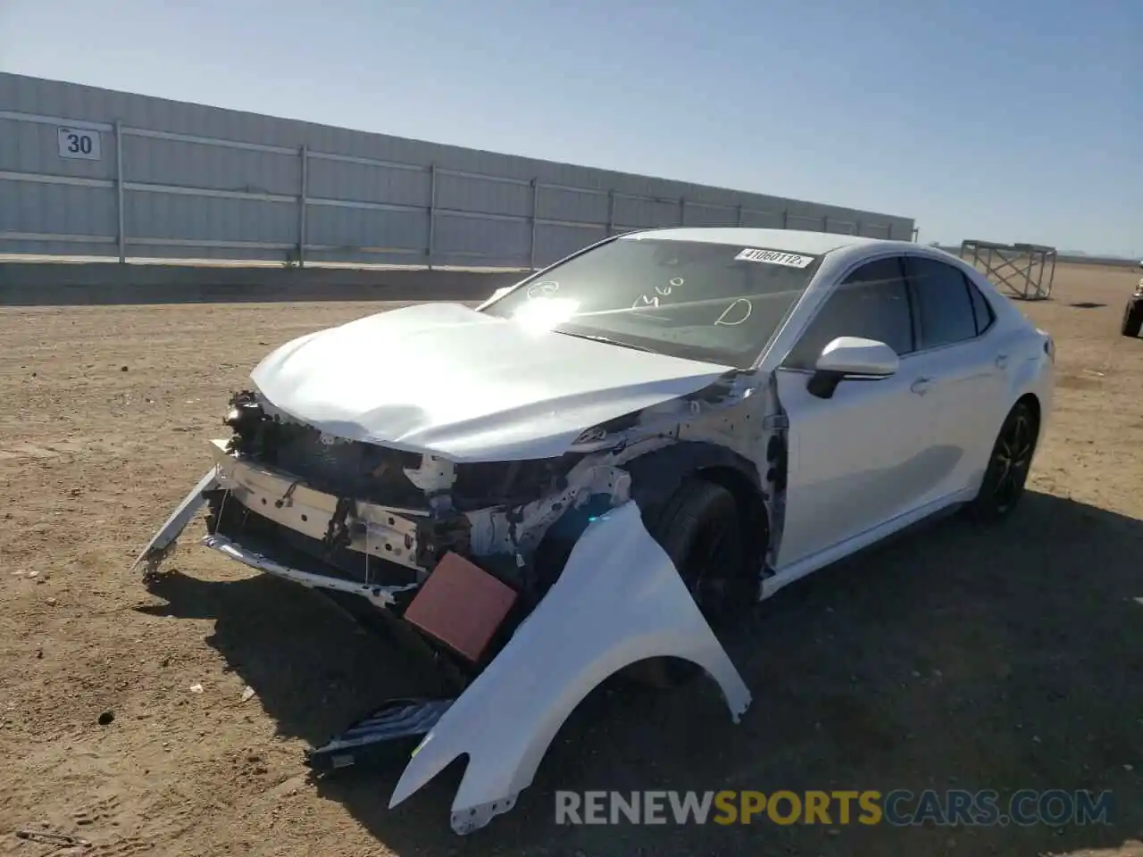 2 Photograph of a damaged car 4T1K61AK0MU535434 TOYOTA CAMRY 2021