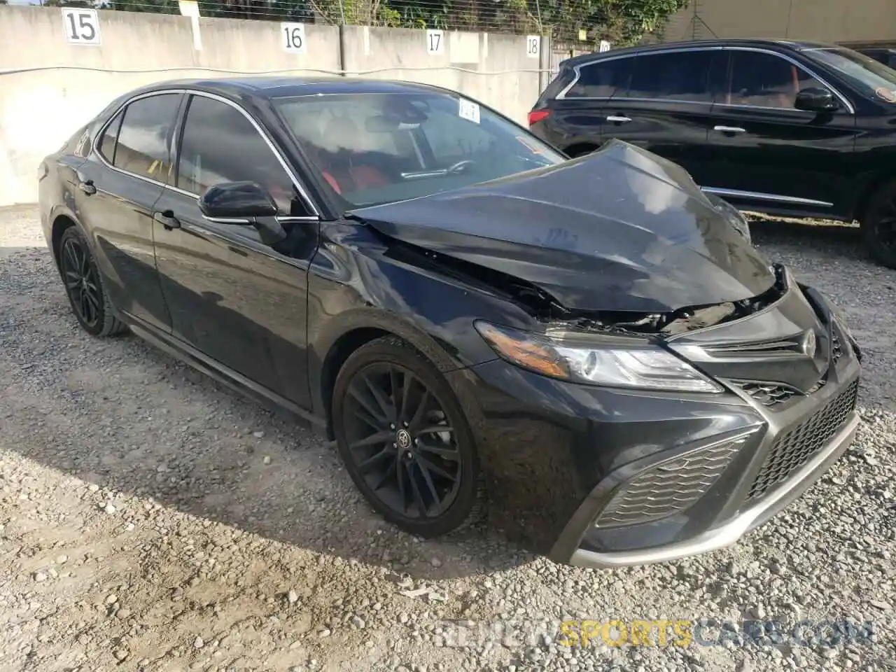 1 Photograph of a damaged car 4T1K61AK0MU545008 TOYOTA CAMRY 2021