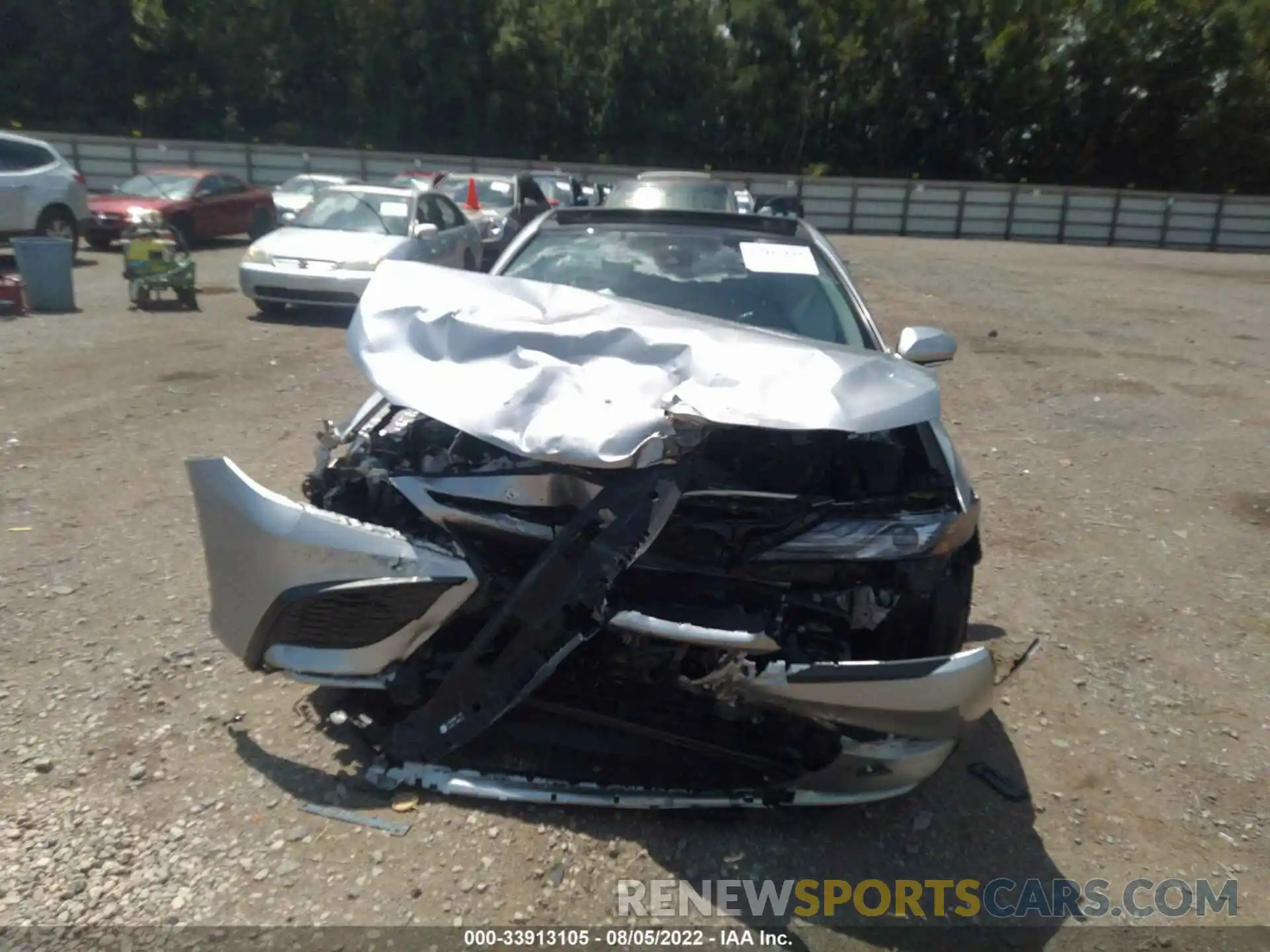 6 Photograph of a damaged car 4T1K61AK0MU585010 TOYOTA CAMRY 2021