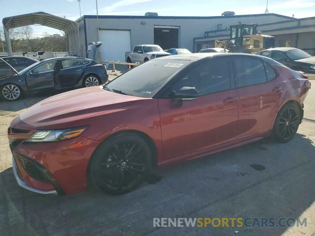 1 Photograph of a damaged car 4T1K61AK1MU403508 TOYOTA CAMRY 2021