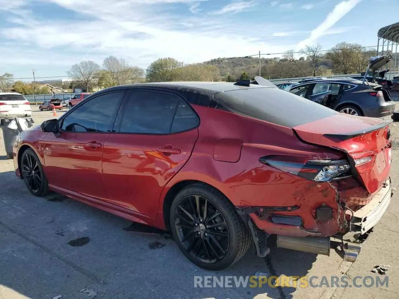 2 Photograph of a damaged car 4T1K61AK1MU403508 TOYOTA CAMRY 2021