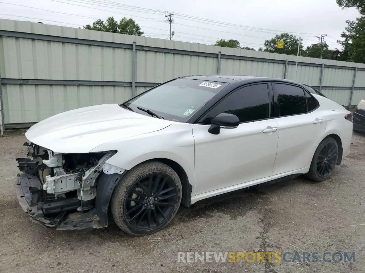 1 Photograph of a damaged car 4T1K61AK1MU406148 TOYOTA CAMRY 2021