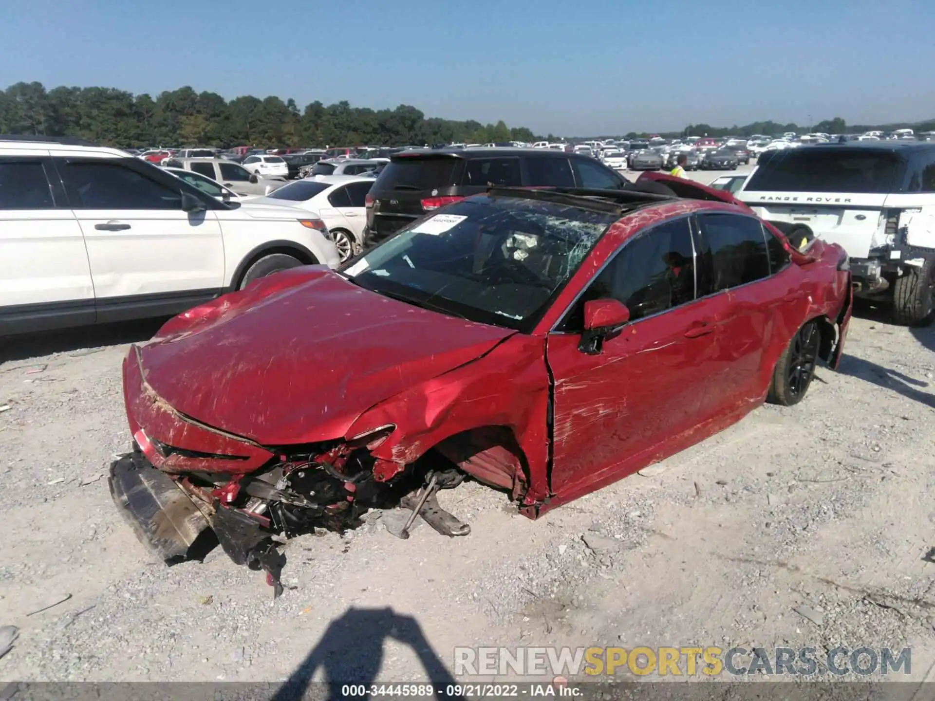 2 Photograph of a damaged car 4T1K61AK1MU428683 TOYOTA CAMRY 2021