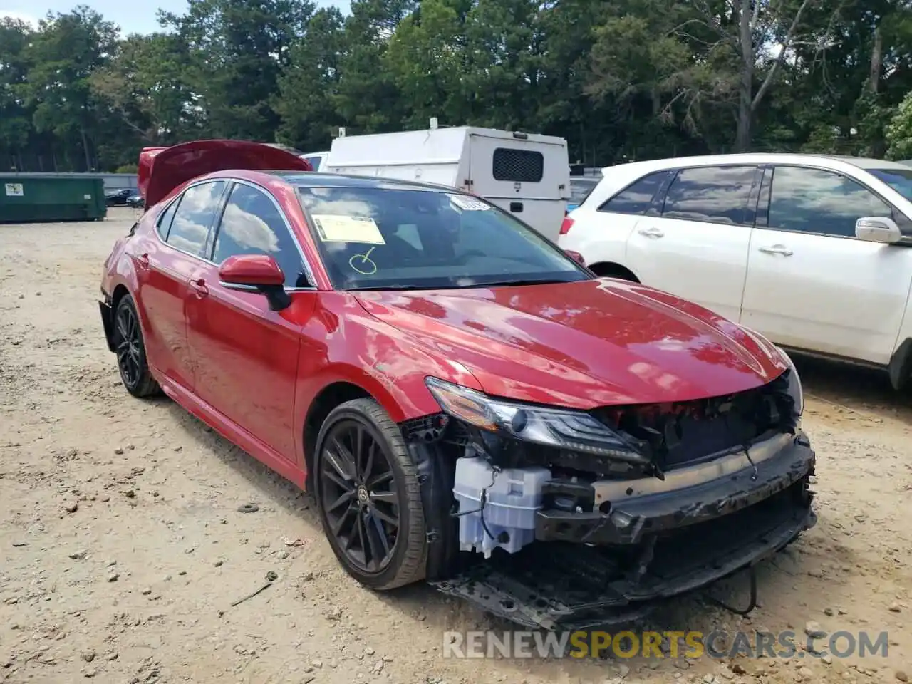 1 Photograph of a damaged car 4T1K61AK1MU434130 TOYOTA CAMRY 2021