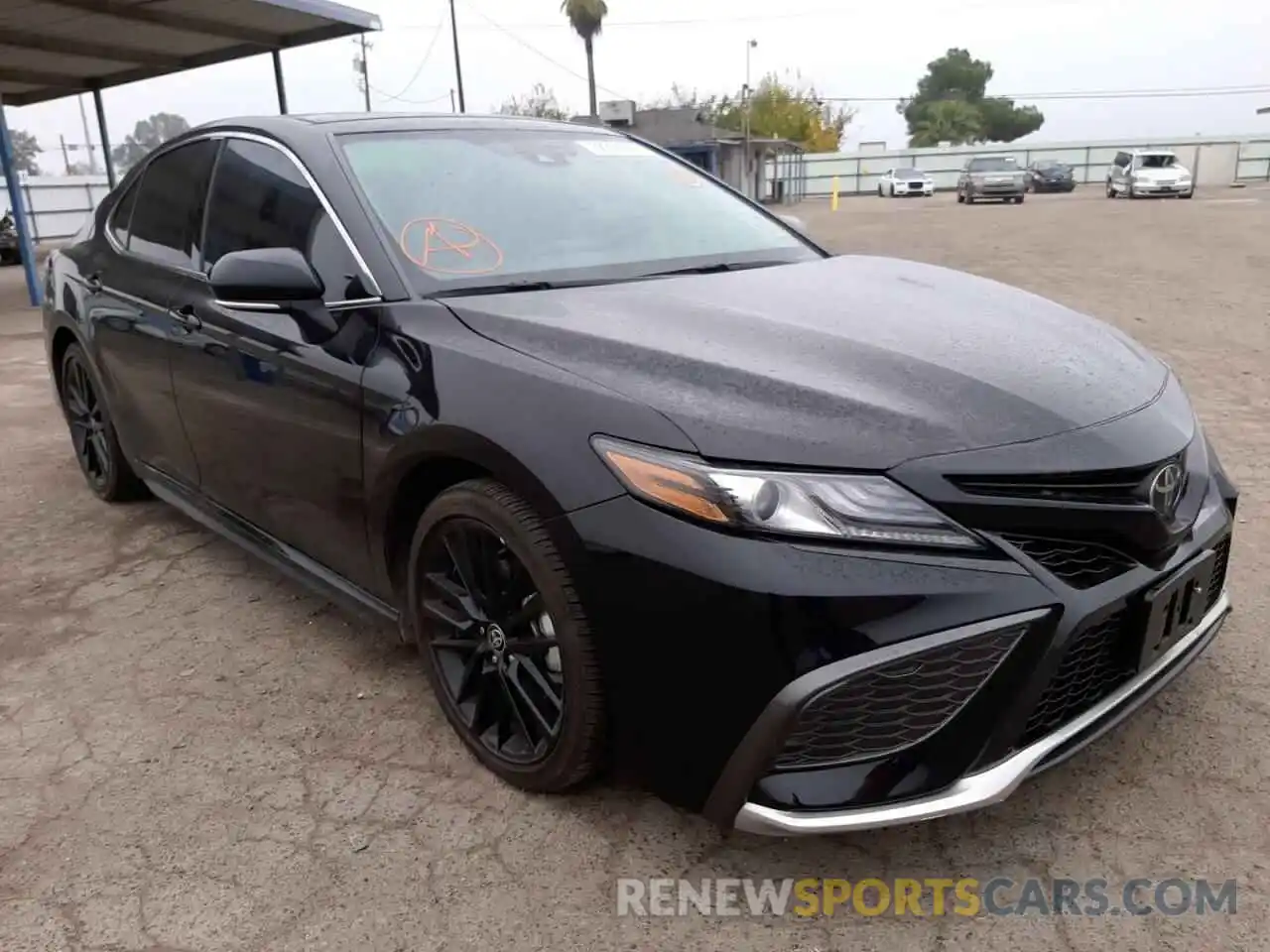 1 Photograph of a damaged car 4T1K61AK1MU443992 TOYOTA CAMRY 2021