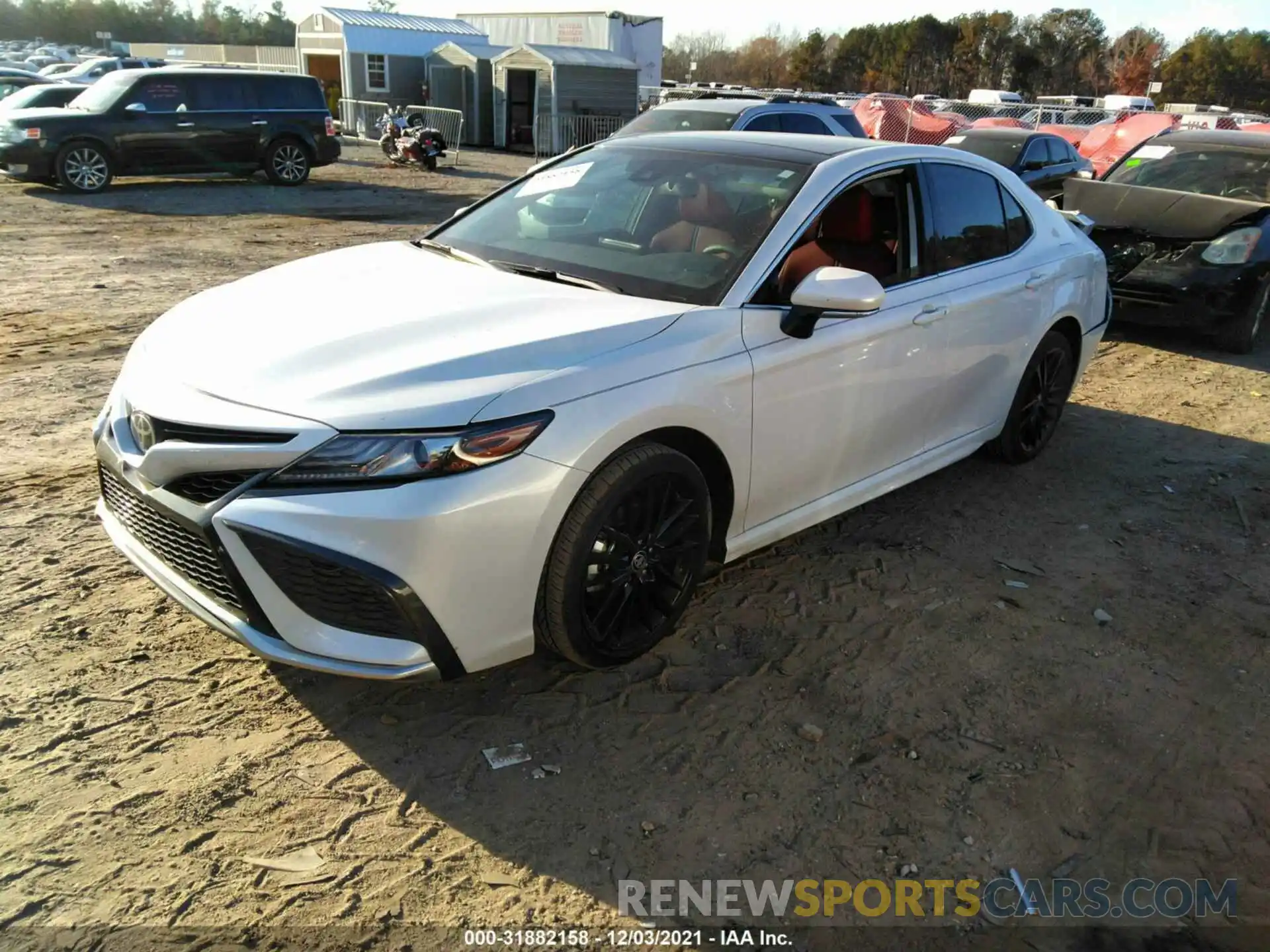 2 Photograph of a damaged car 4T1K61AK1MU570161 TOYOTA CAMRY 2021