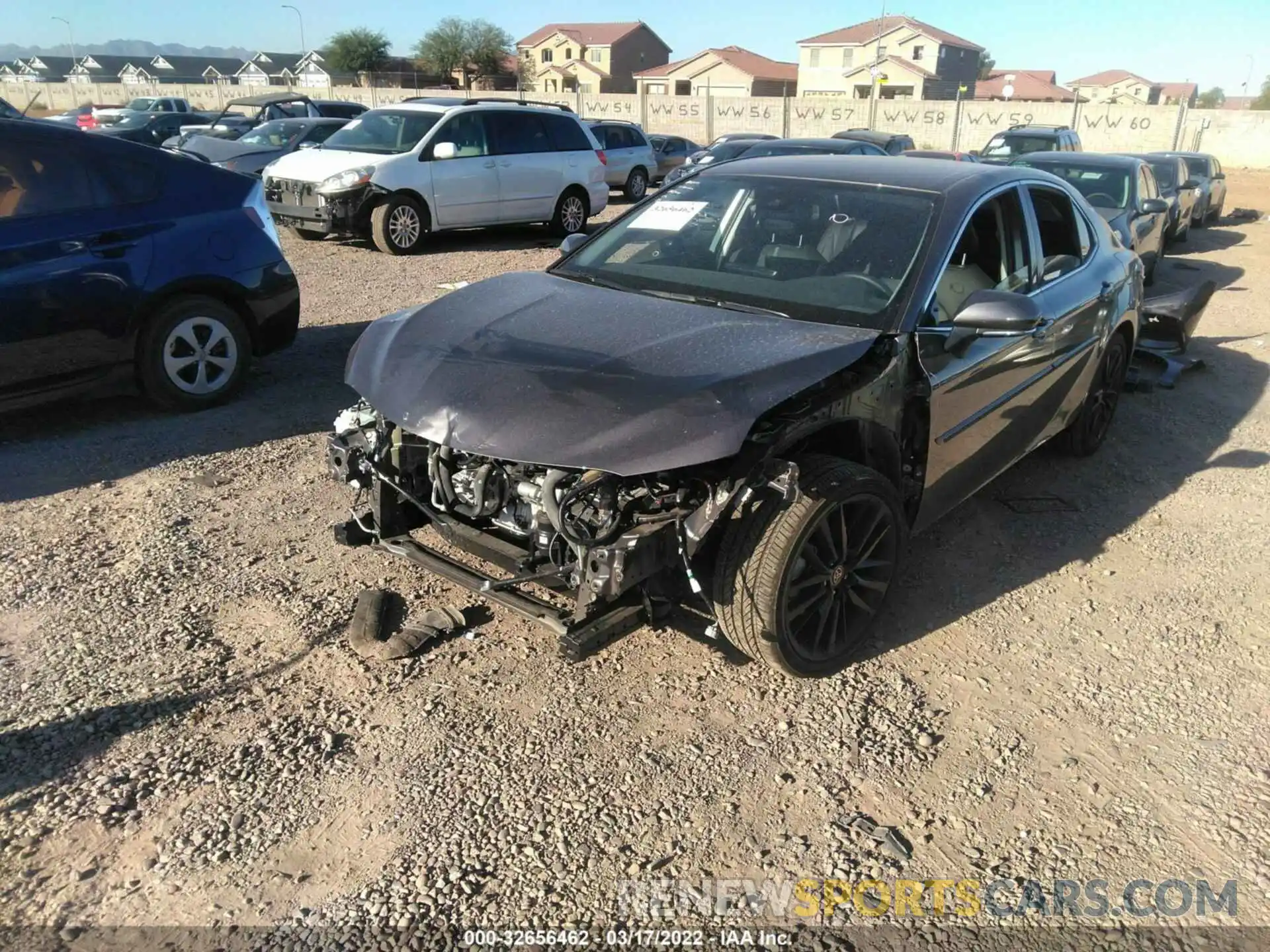 6 Photograph of a damaged car 4T1K61AK1MU583590 TOYOTA CAMRY 2021