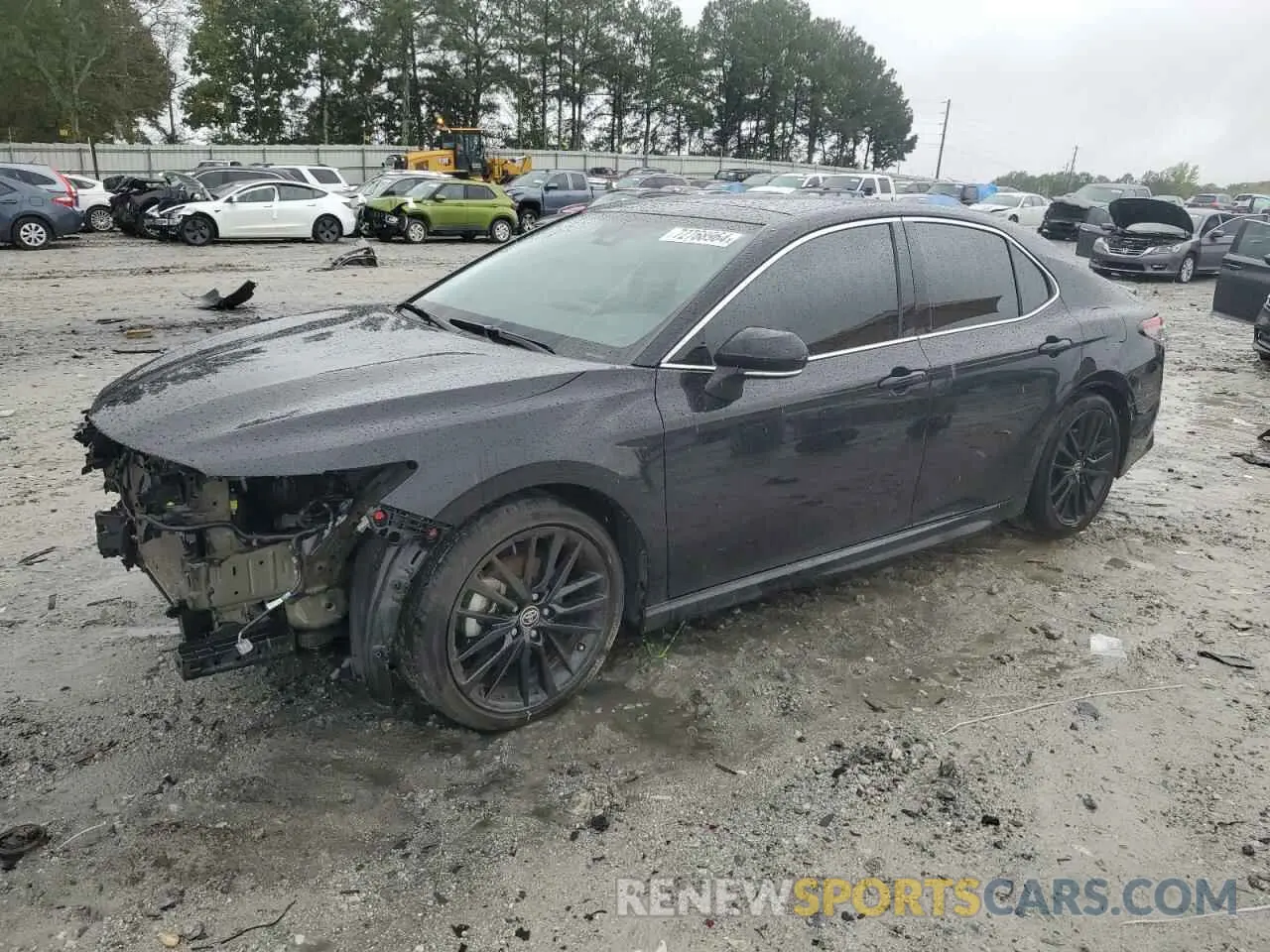 1 Photograph of a damaged car 4T1K61AK2MU412590 TOYOTA CAMRY 2021