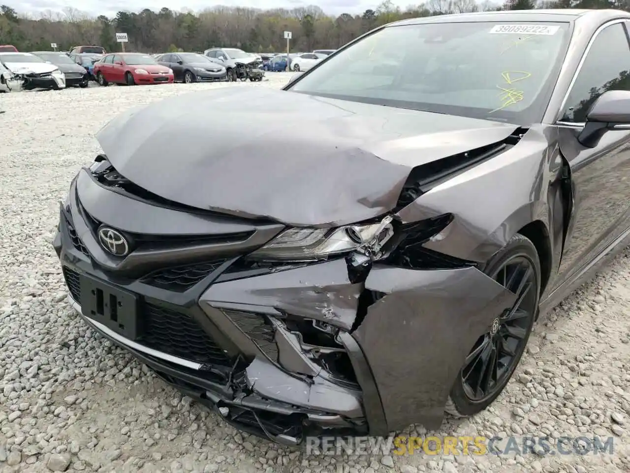 9 Photograph of a damaged car 4T1K61AK2MU425890 TOYOTA CAMRY 2021