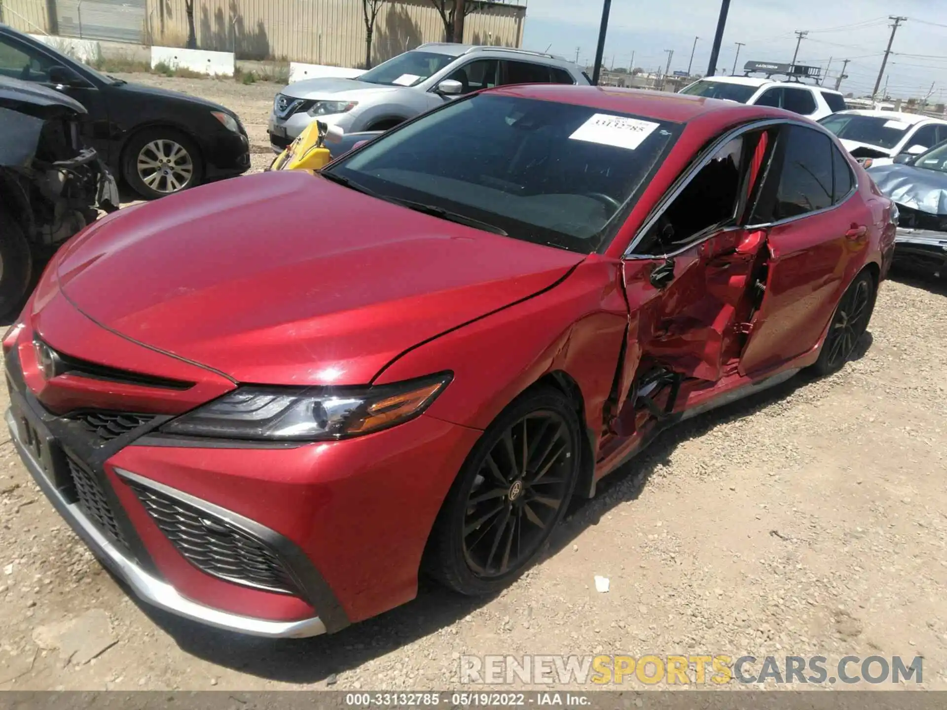 2 Photograph of a damaged car 4T1K61AK2MU430569 TOYOTA CAMRY 2021