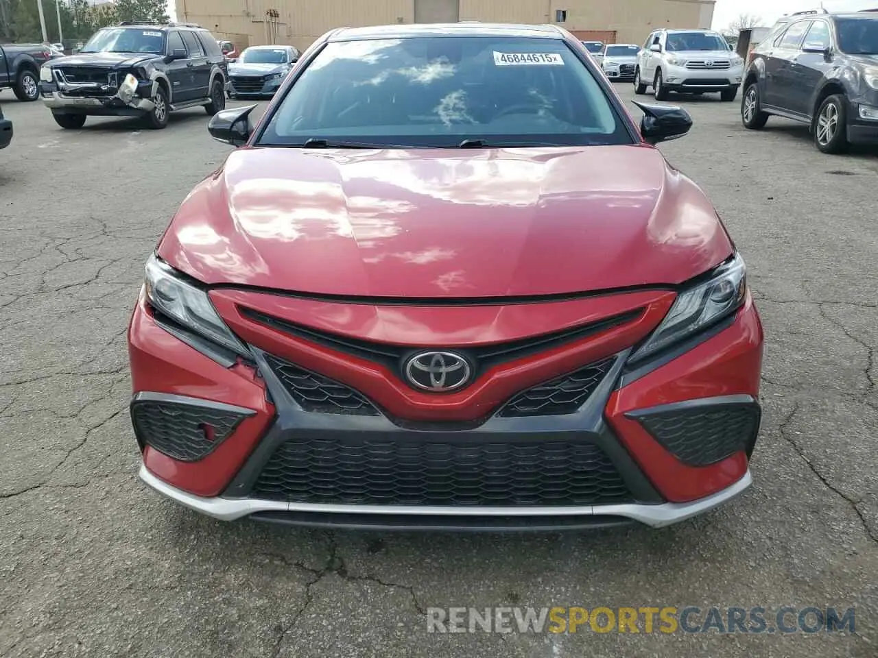 5 Photograph of a damaged car 4T1K61AK2MU437294 TOYOTA CAMRY 2021