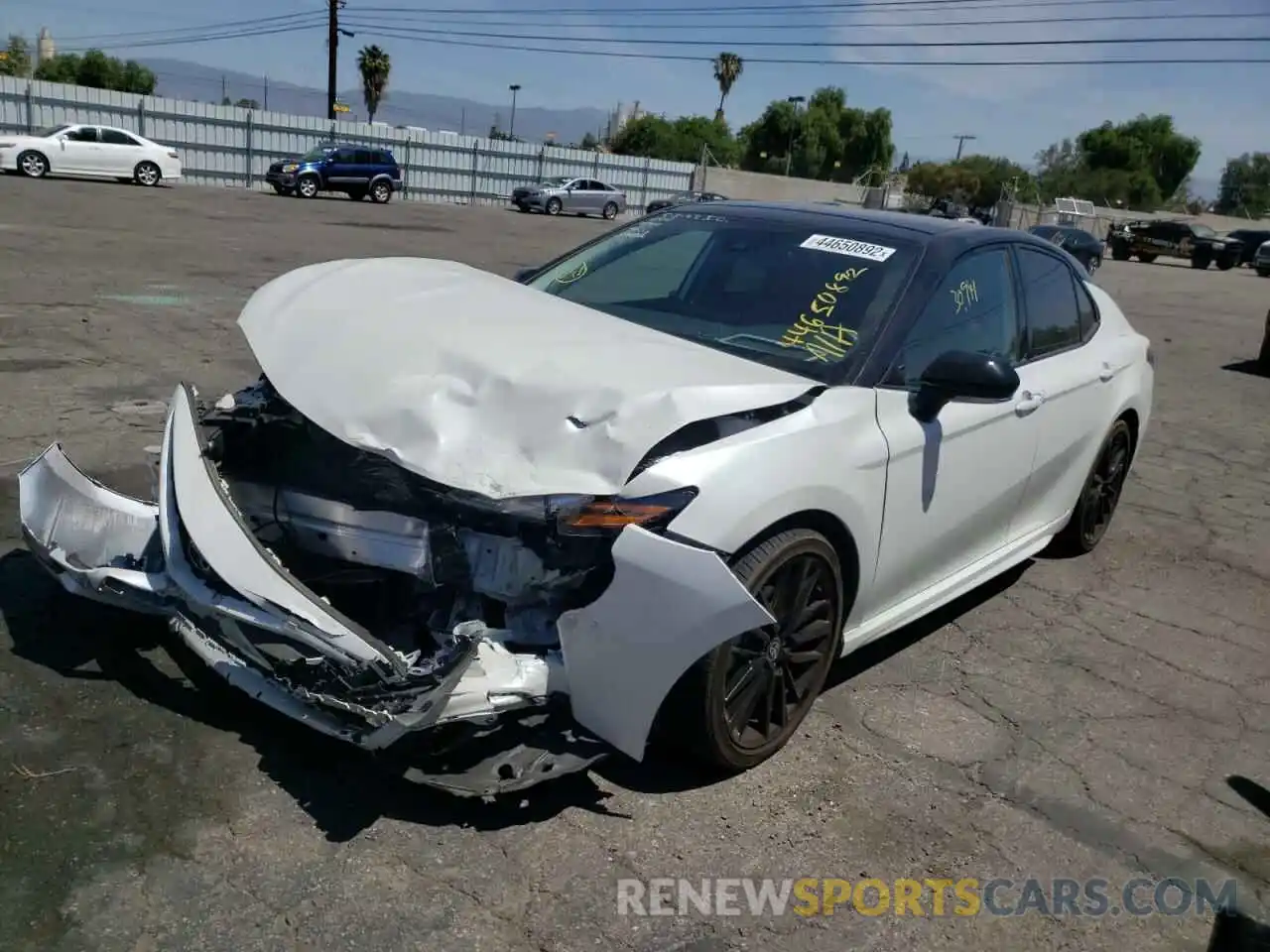 2 Photograph of a damaged car 4T1K61AK2MU440714 TOYOTA CAMRY 2021