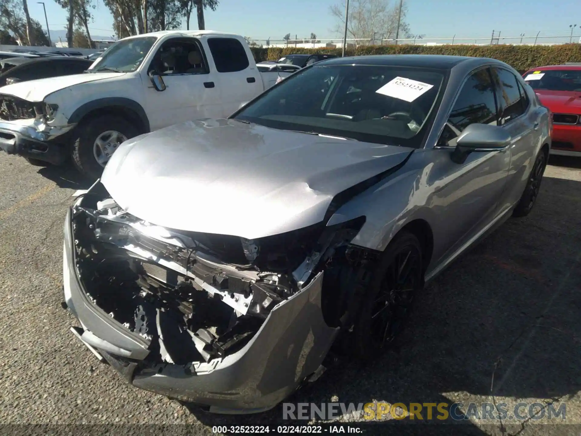 2 Photograph of a damaged car 4T1K61AK2MU466634 TOYOTA CAMRY 2021