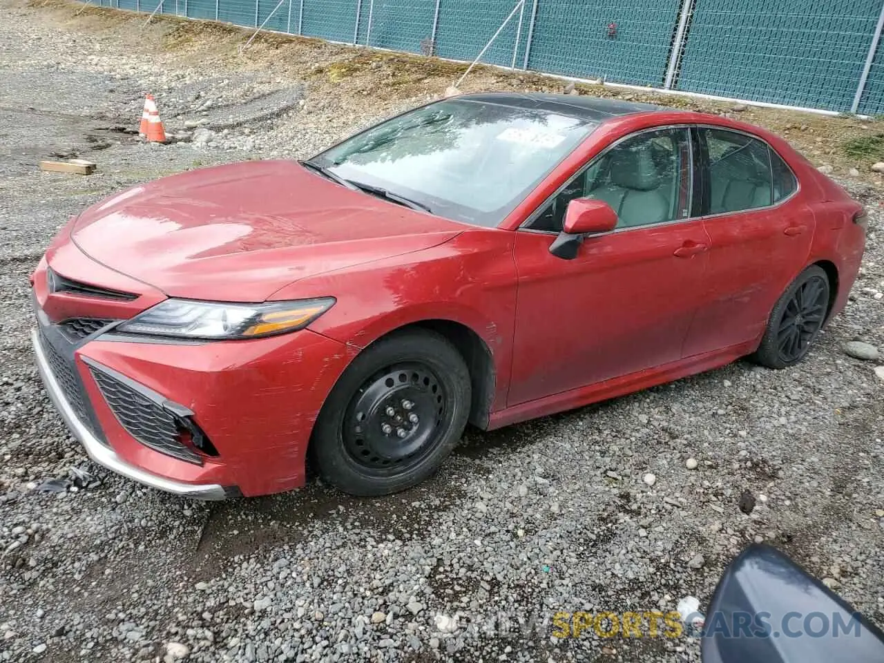 1 Photograph of a damaged car 4T1K61AK2MU474460 TOYOTA CAMRY 2021