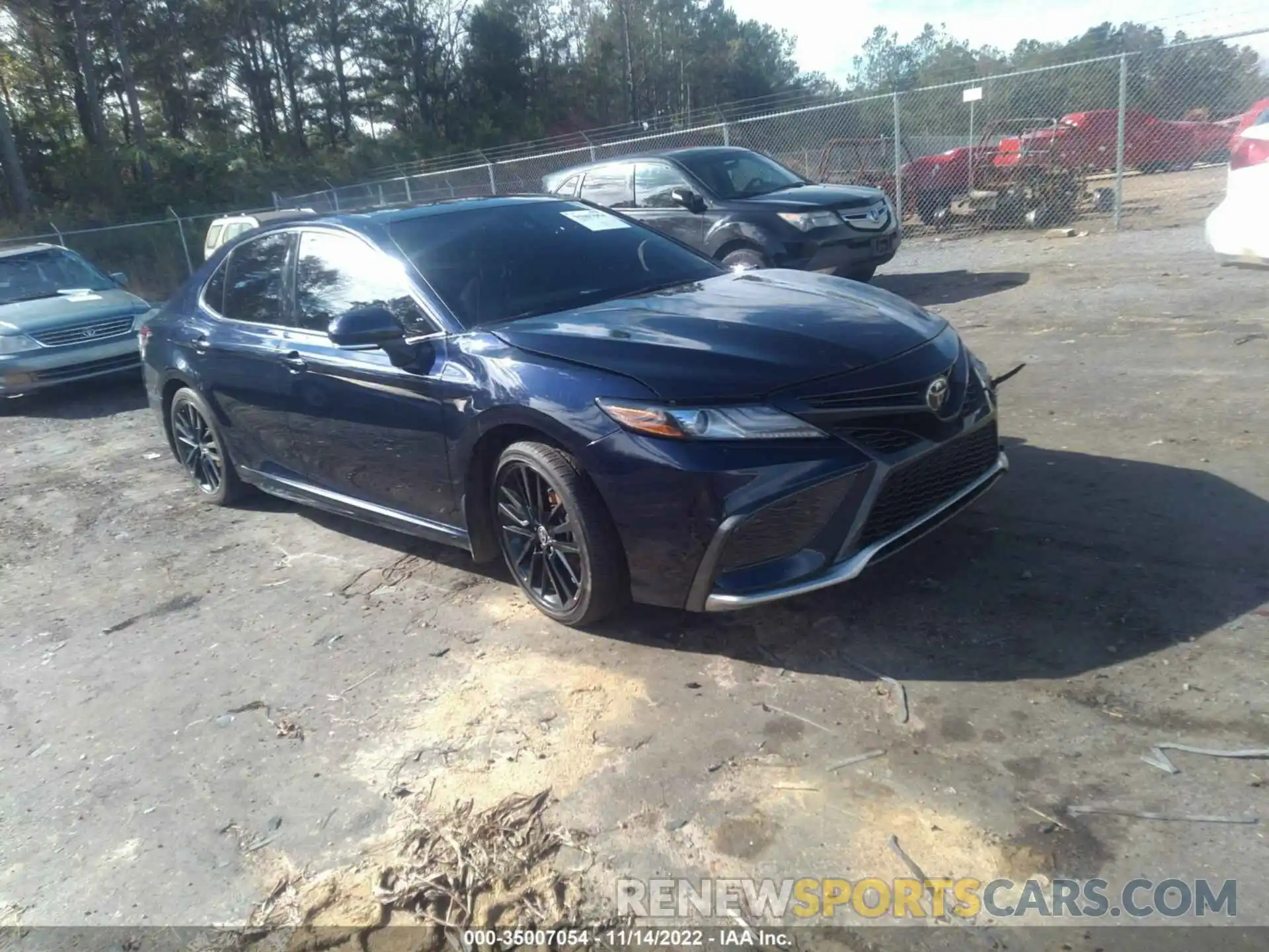 1 Photograph of a damaged car 4T1K61AK2MU552610 TOYOTA CAMRY 2021