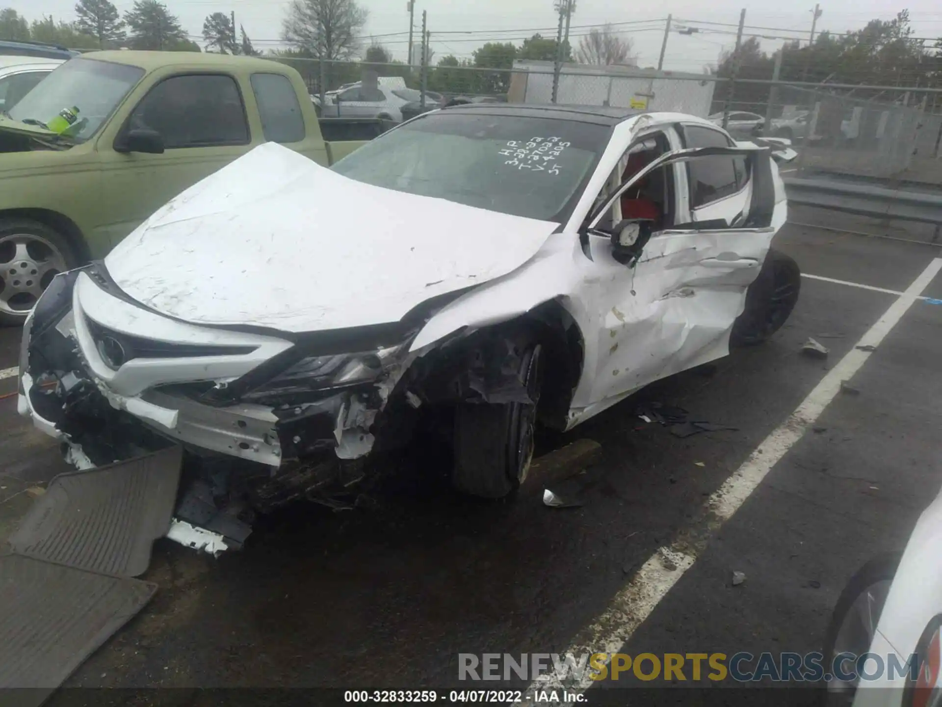 2 Photograph of a damaged car 4T1K61AK2MU604205 TOYOTA CAMRY 2021