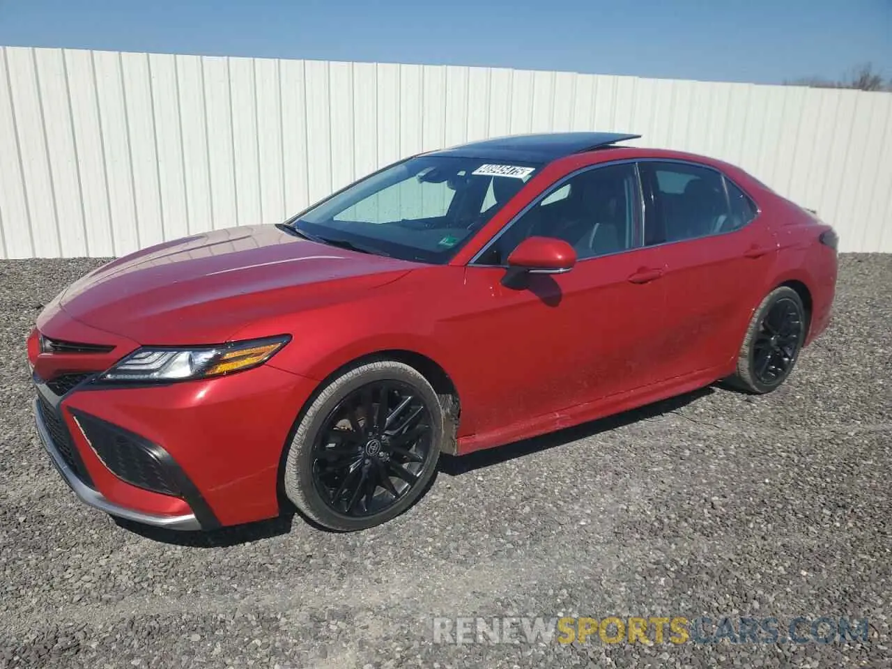 1 Photograph of a damaged car 4T1K61AK3MU434422 TOYOTA CAMRY 2021