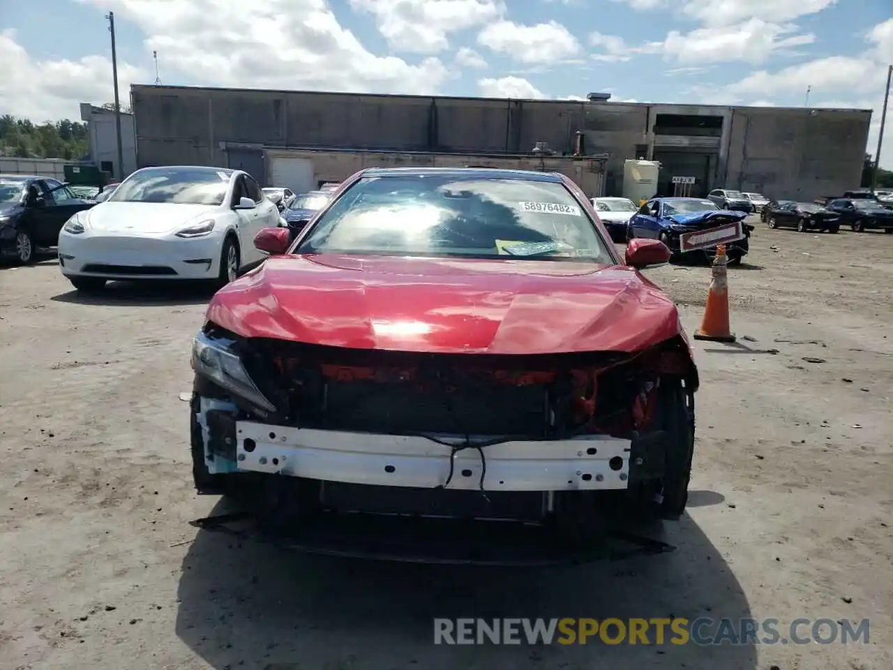 9 Photograph of a damaged car 4T1K61AK3MU461734 TOYOTA CAMRY 2021